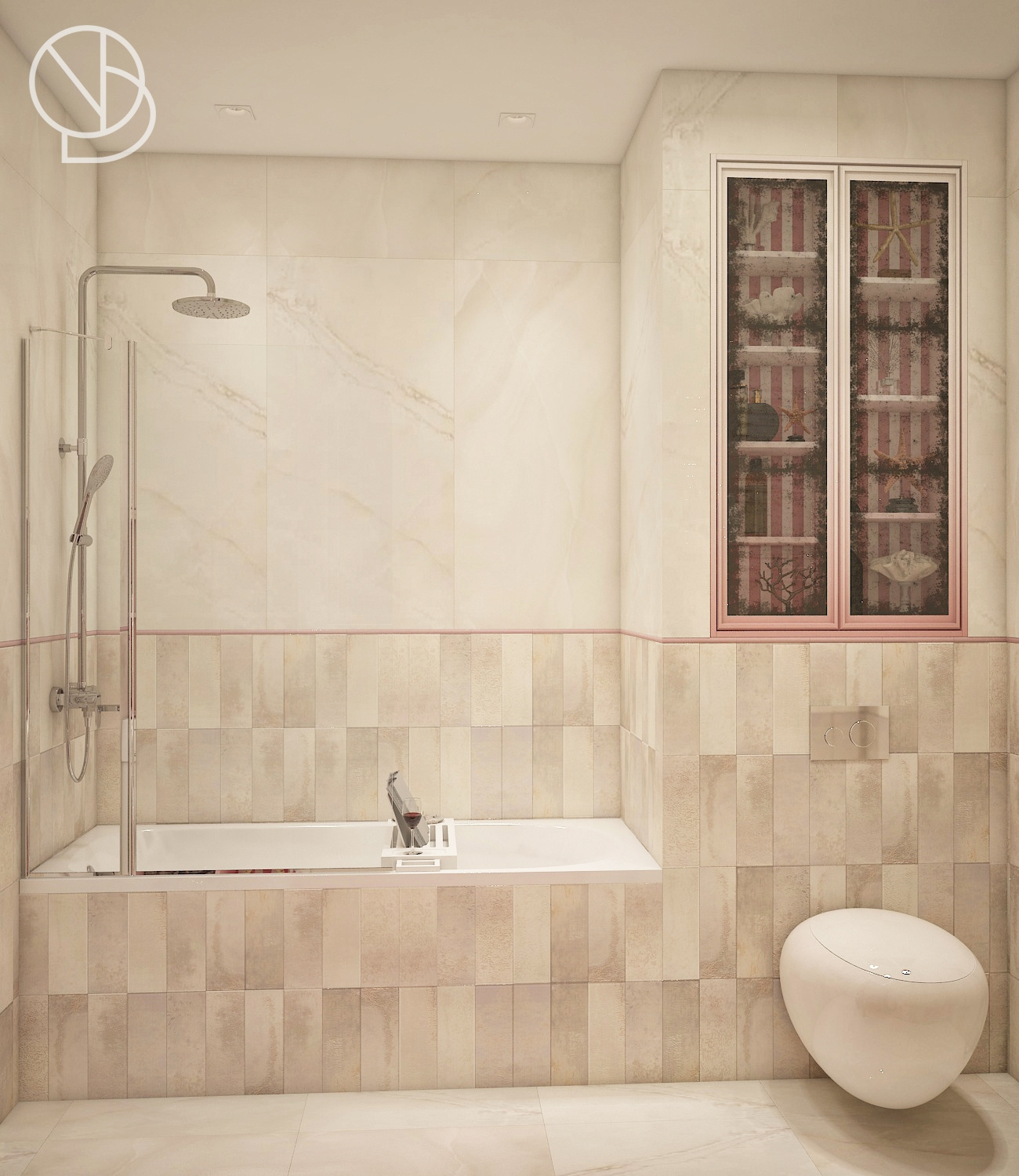 Проект квартиры для отдыха «Английский берег»