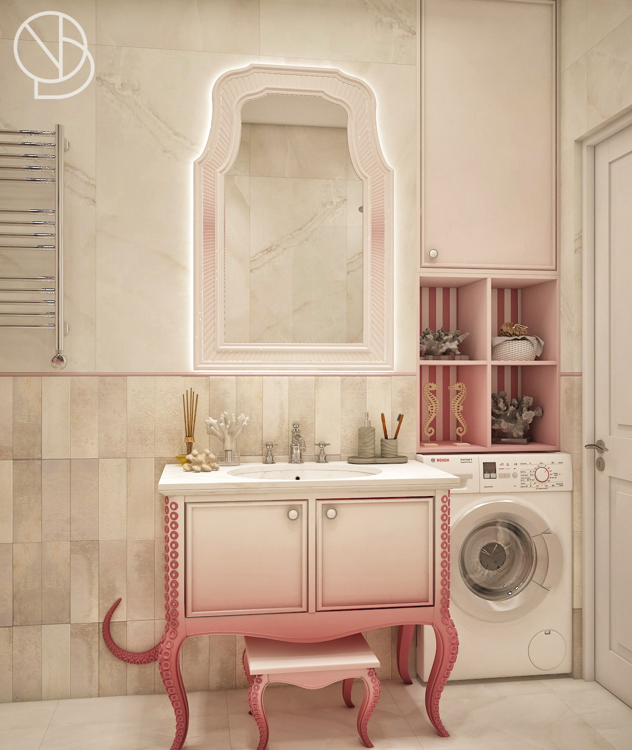 Проект квартиры для отдыха «Английский берег»