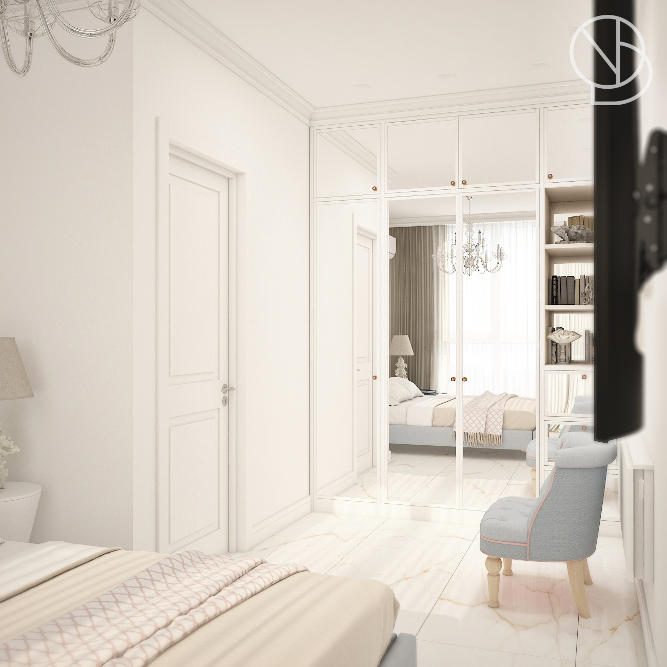 Проект квартиры для отдыха «Английский берег»