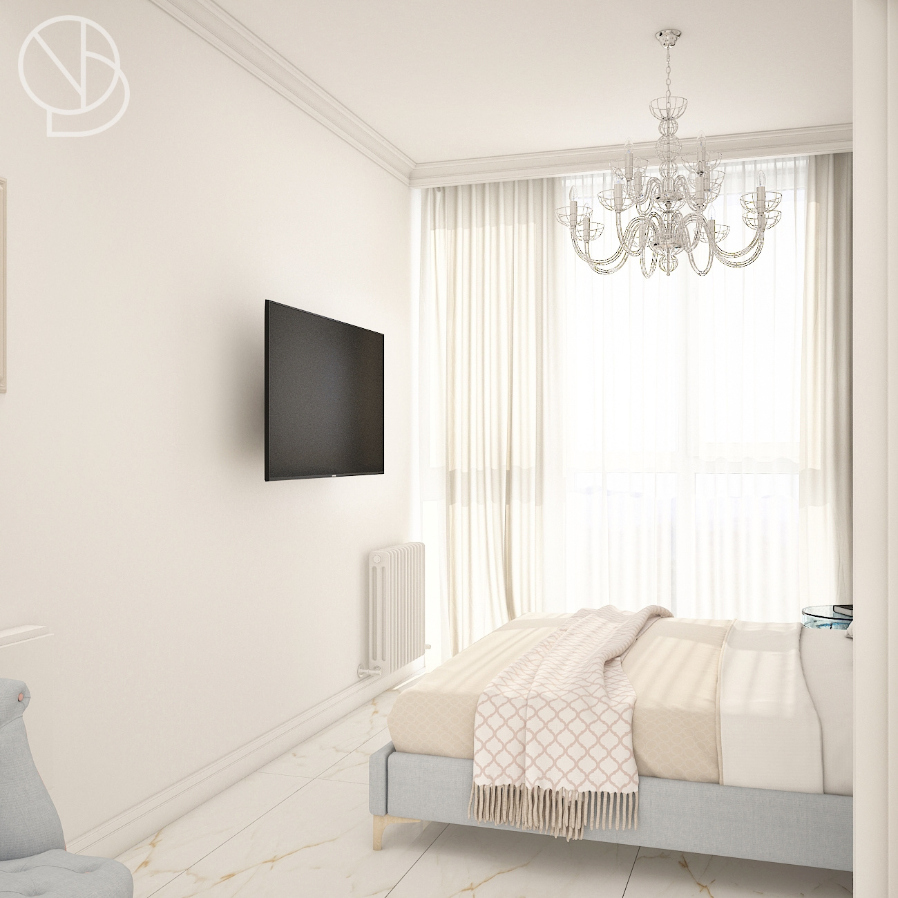 Проект квартиры для отдыха «Английский берег»