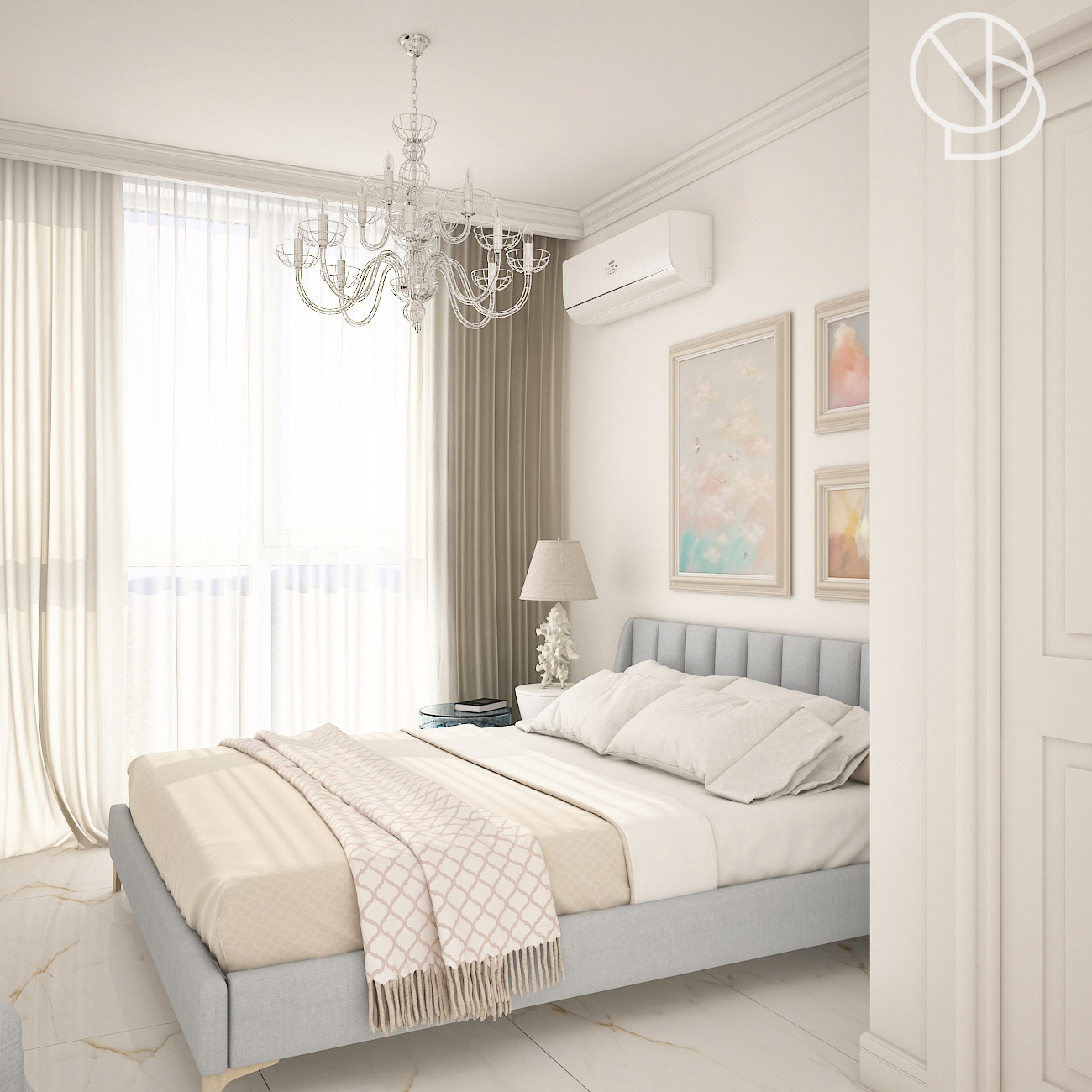 Проект квартиры для отдыха «Английский берег»