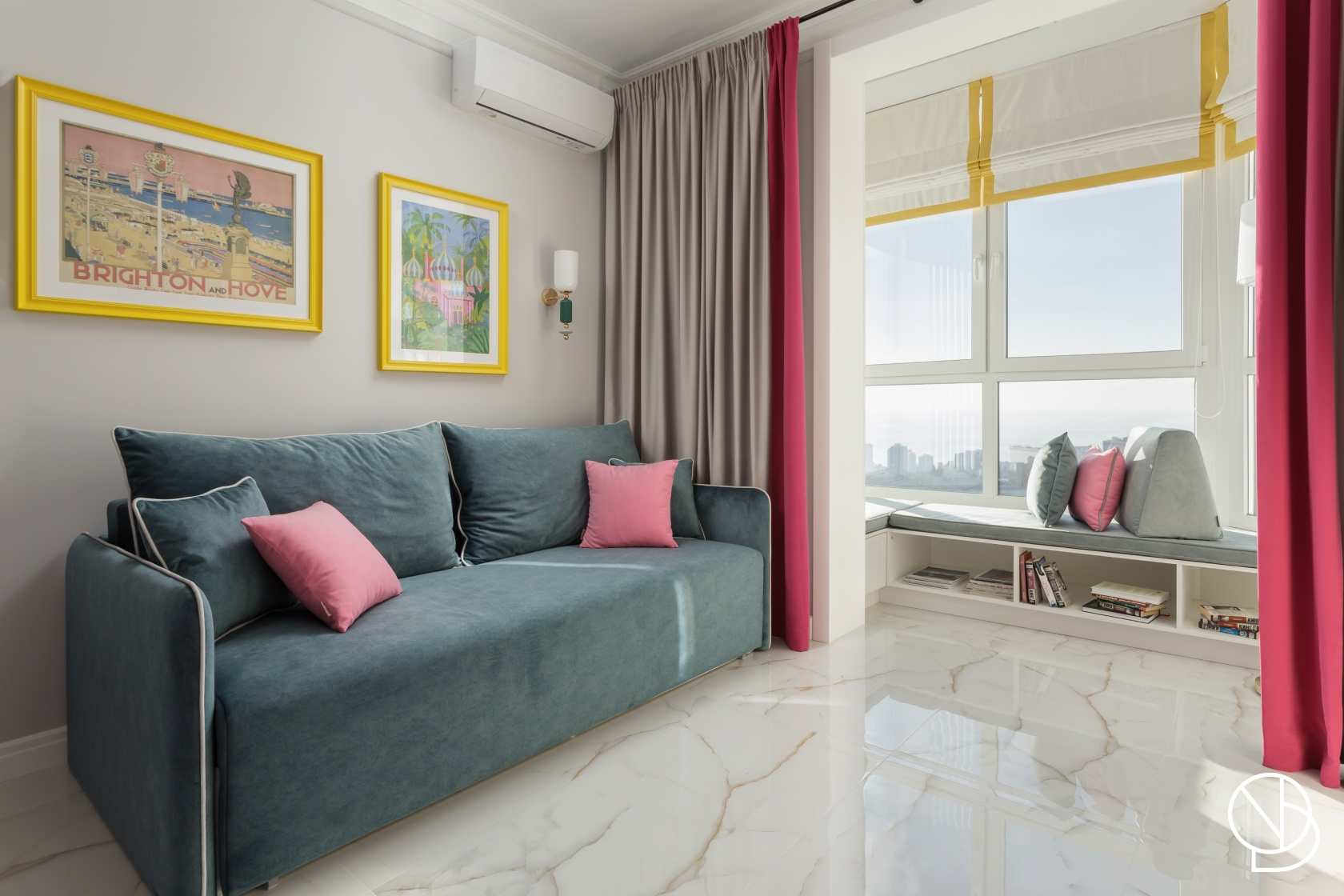 Проект квартиры для отдыха «Английский берег»