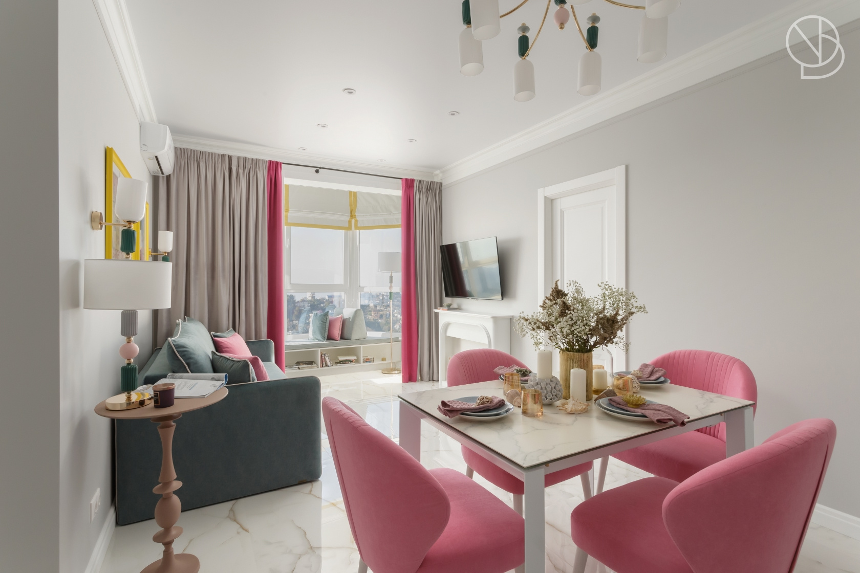 Обложка проекта: Проект квартиры для отдыха «Английский берег»