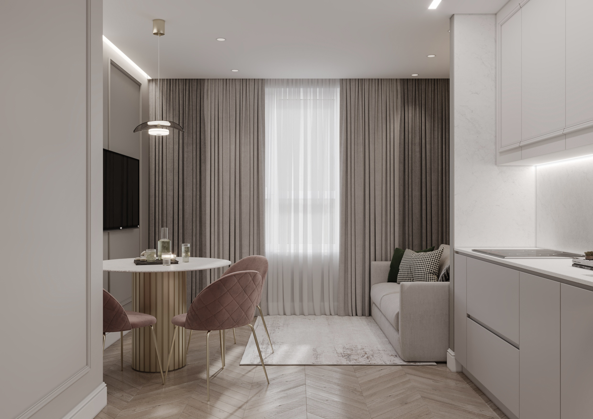 Квартира в Новой Москве, 68 м2