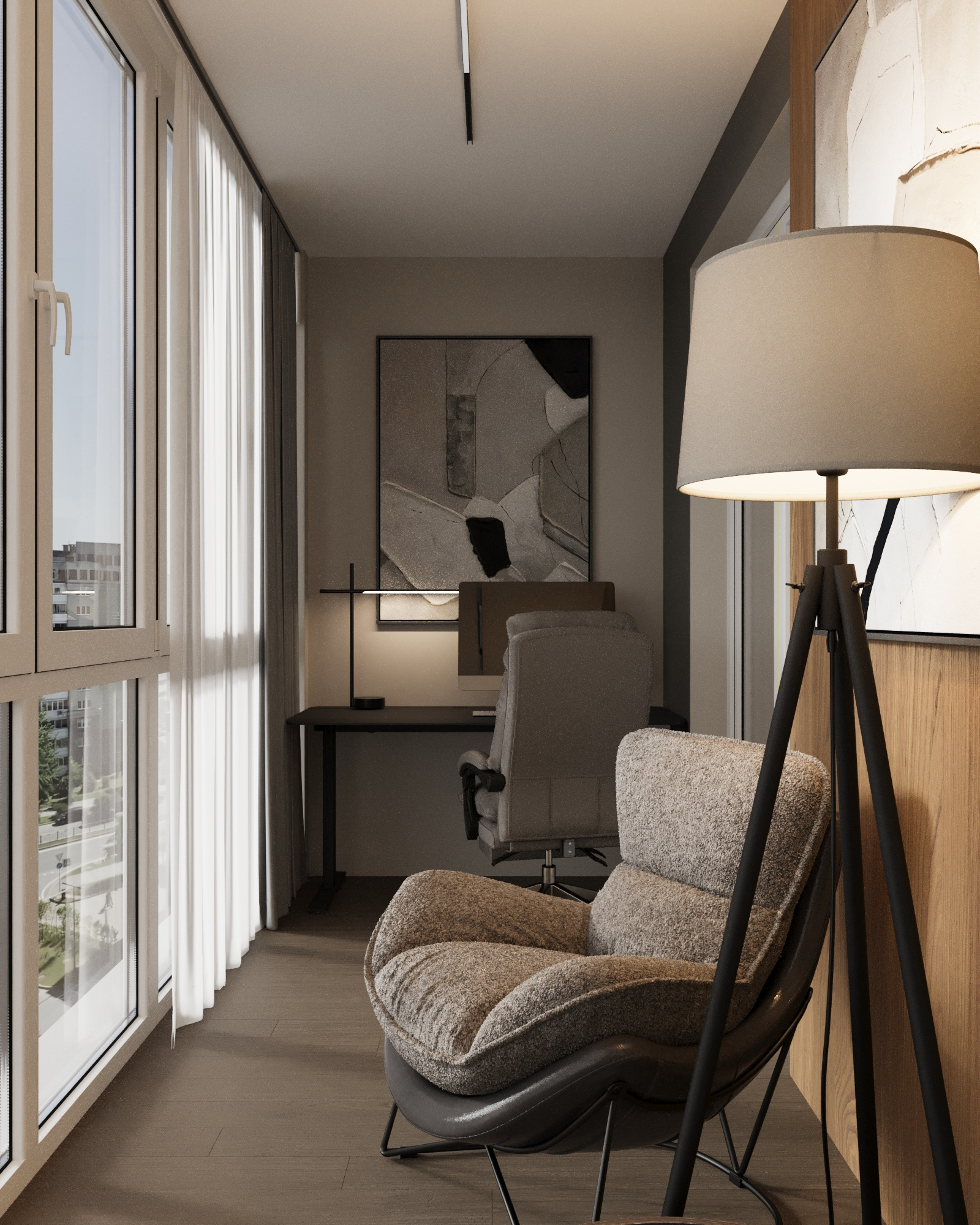 Современный интерьер на Высоте.