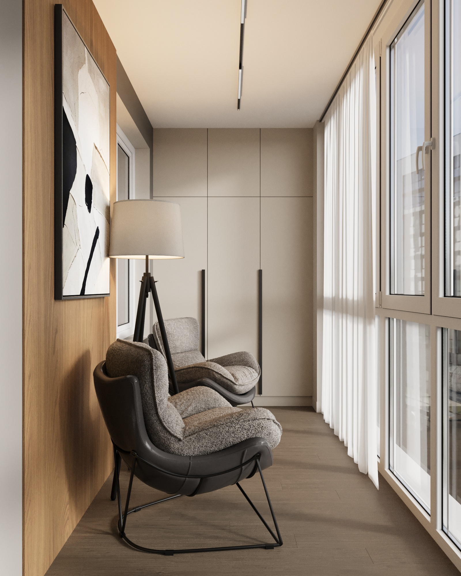 Современный интерьер на Высоте.