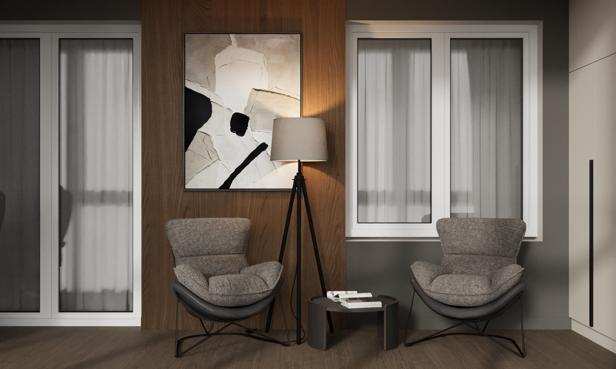 Современный интерьер на Высоте.