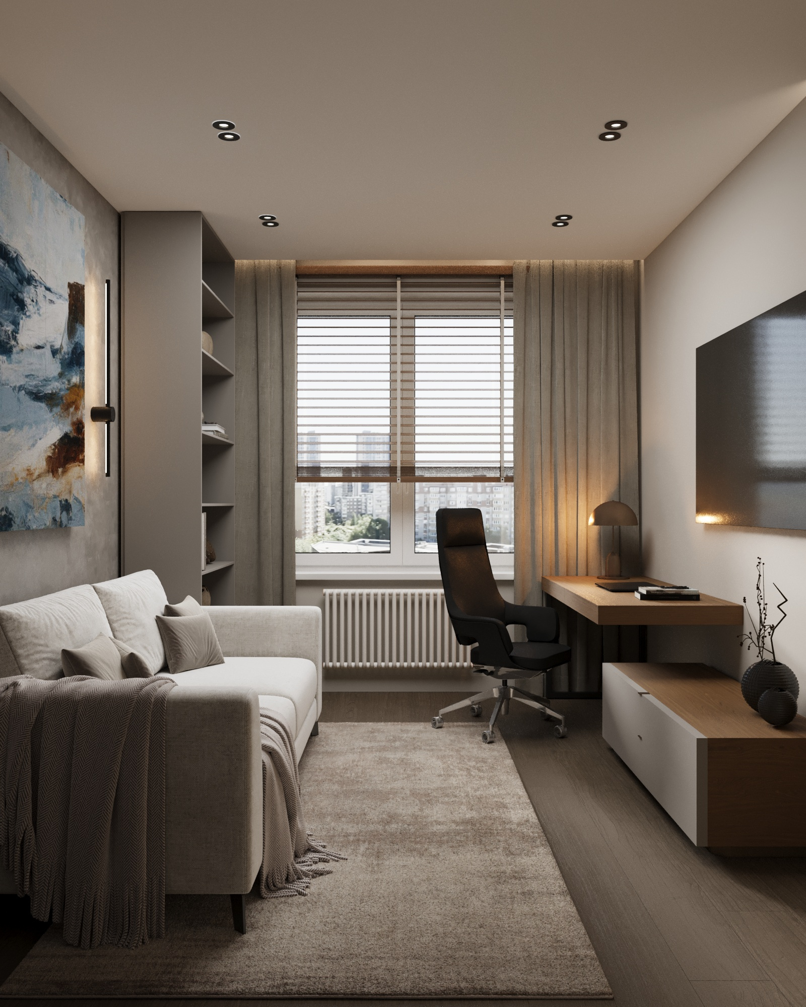 Современный интерьер на Высоте.