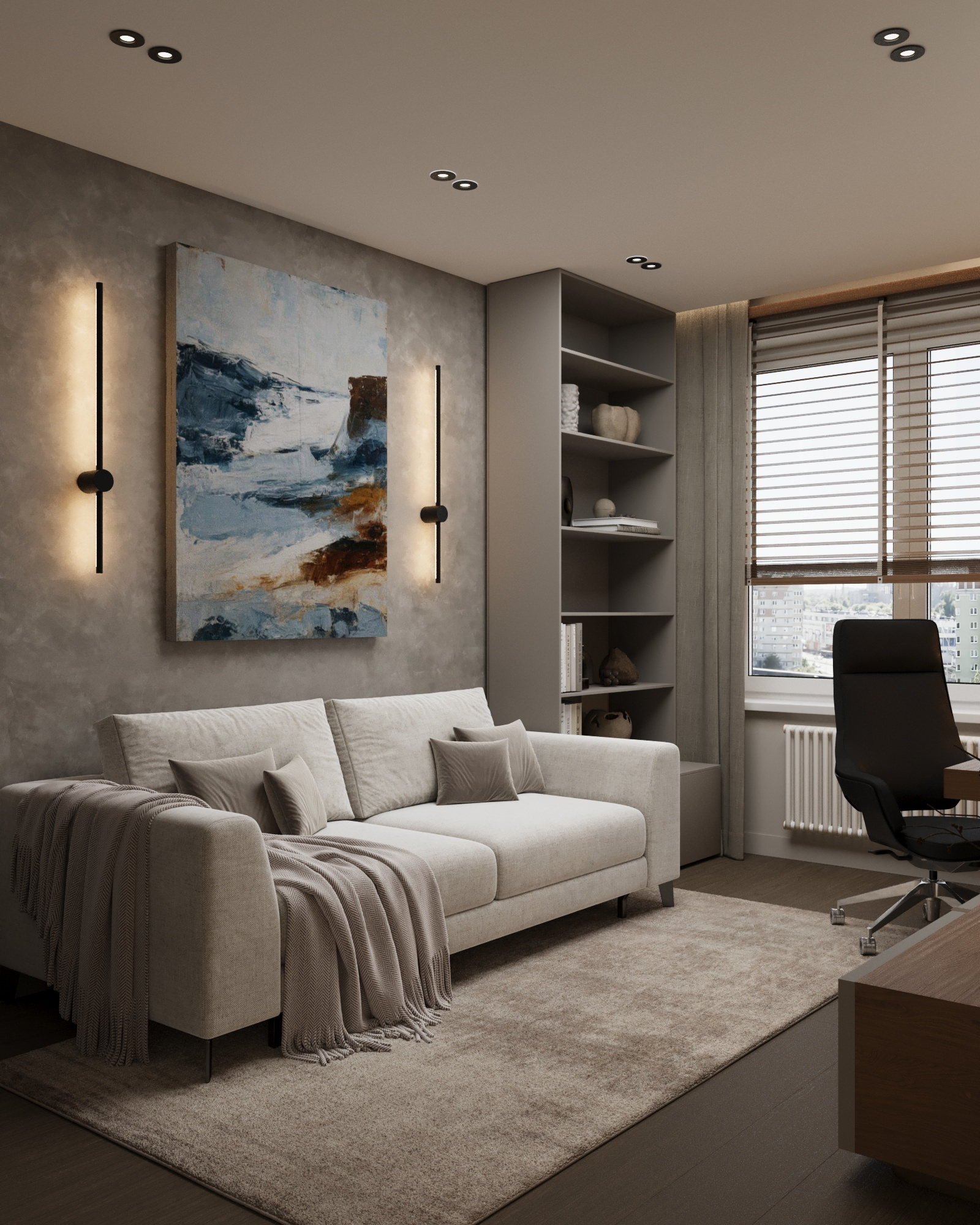 Современный интерьер на Высоте.