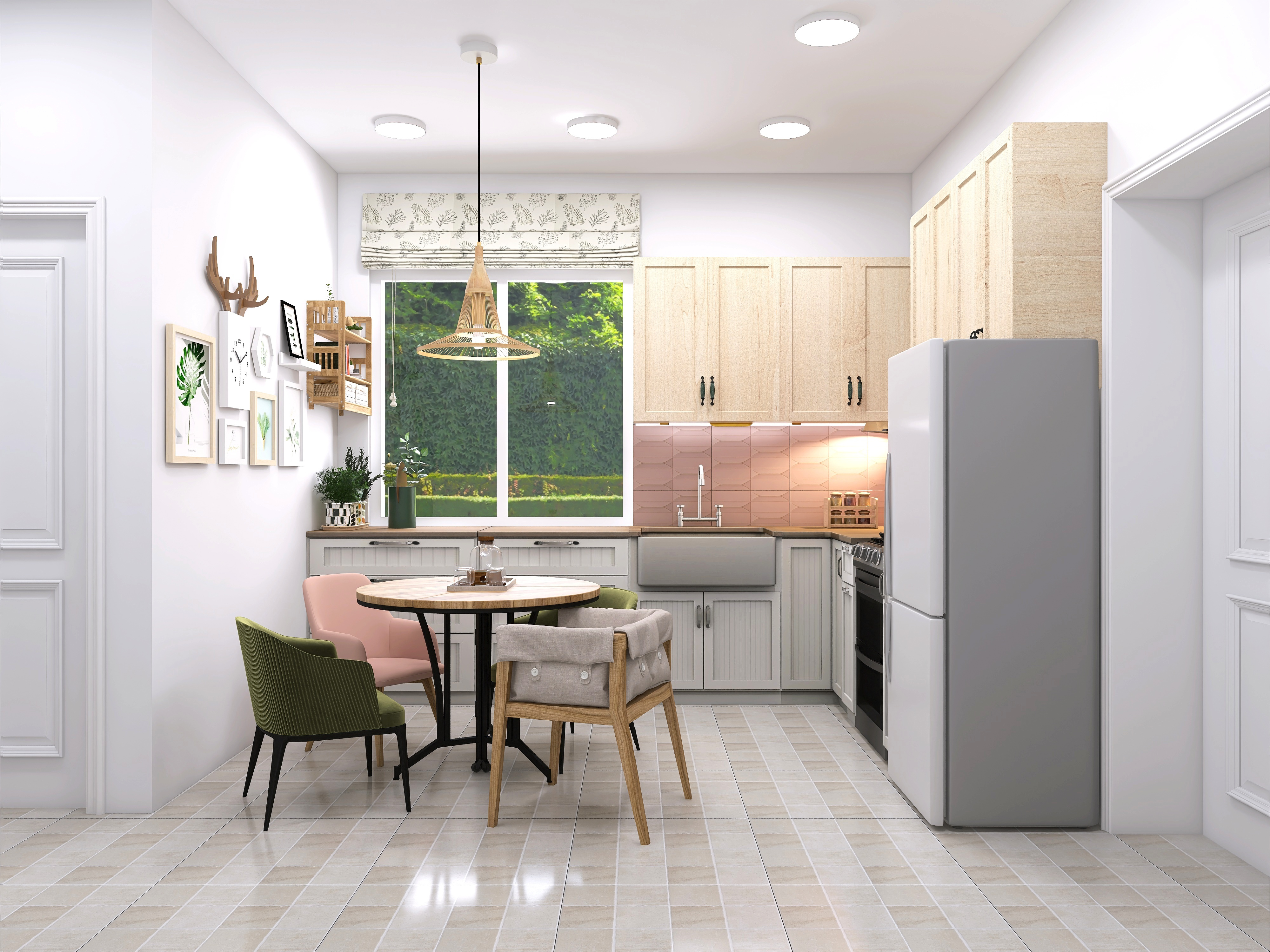 Дом в скандинавском стиле для двух человек и нескольких гостей