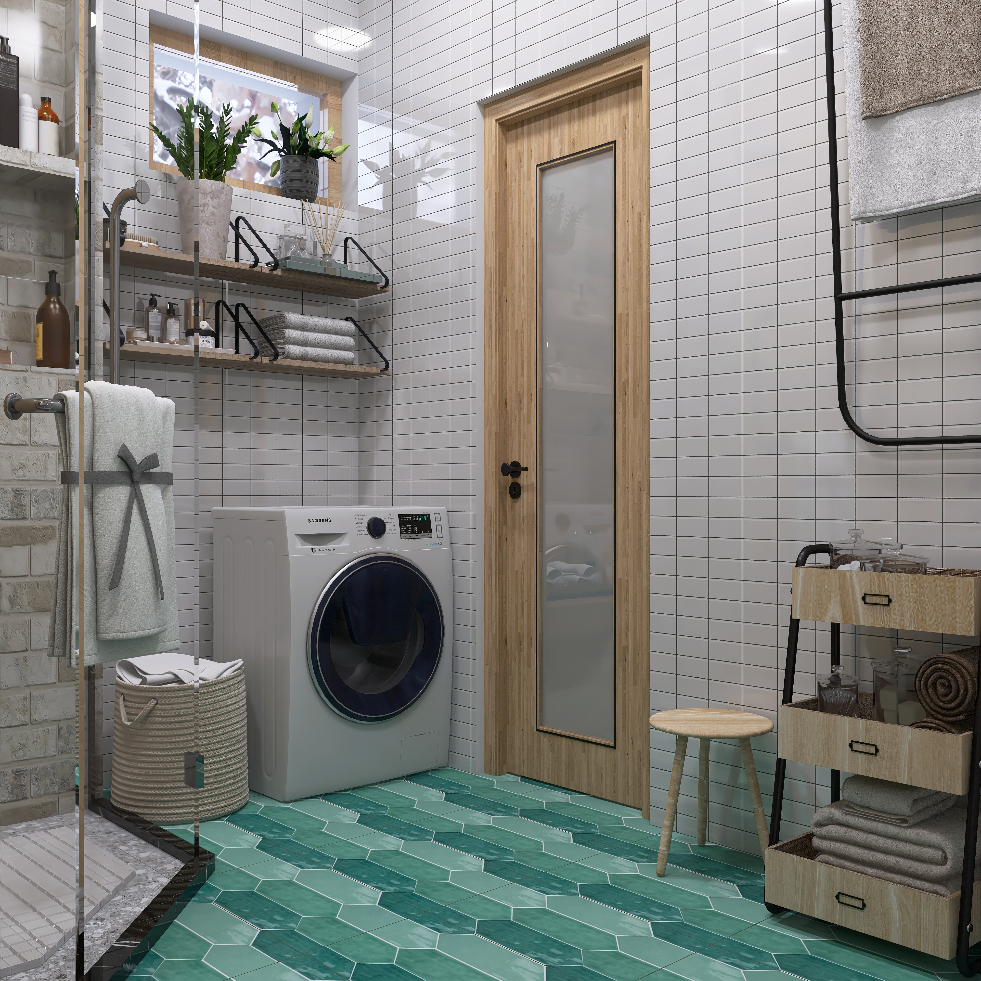 Дом в скандинавском стиле для двух человек и нескольких гостей