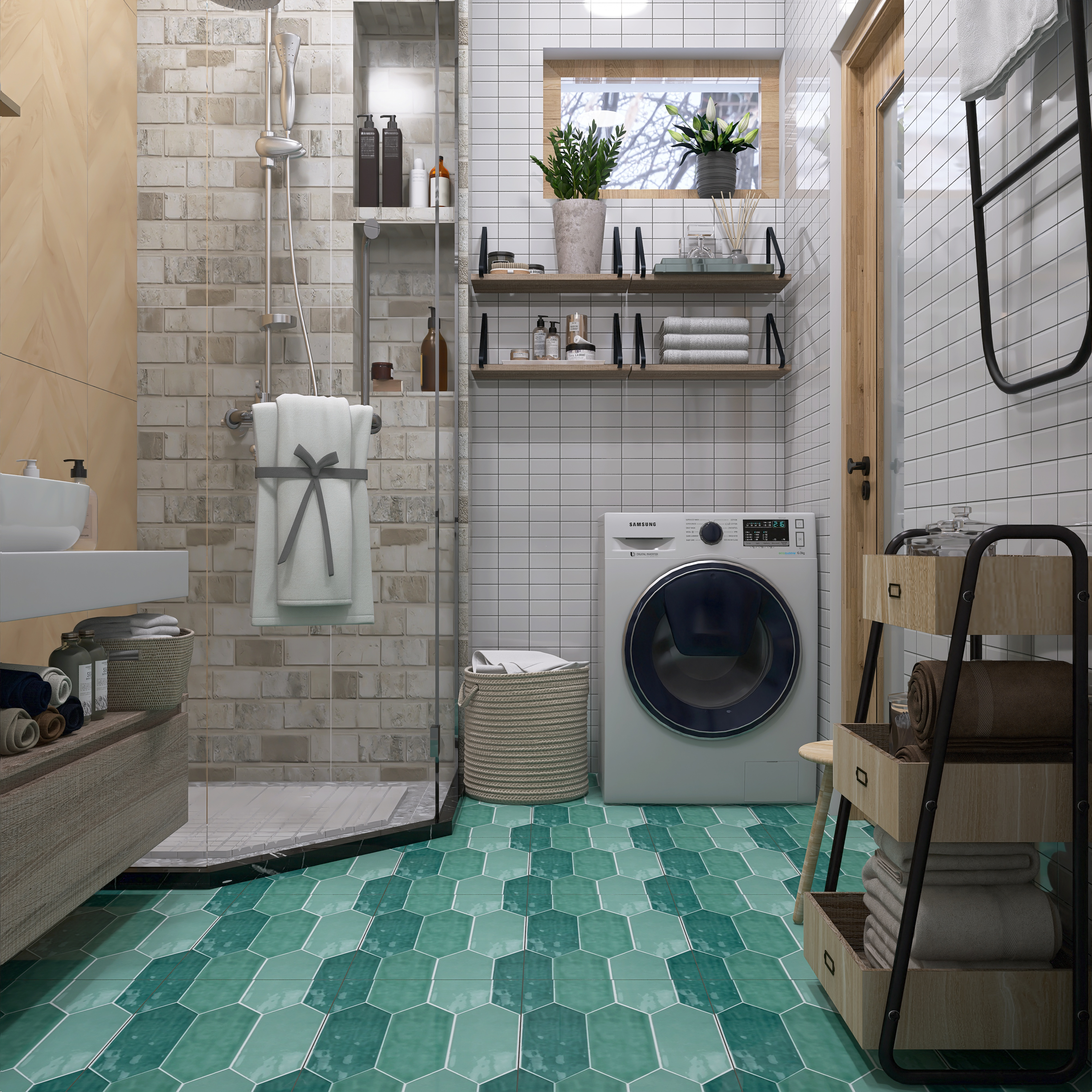 Дом в скандинавском стиле для двух человек и нескольких гостей