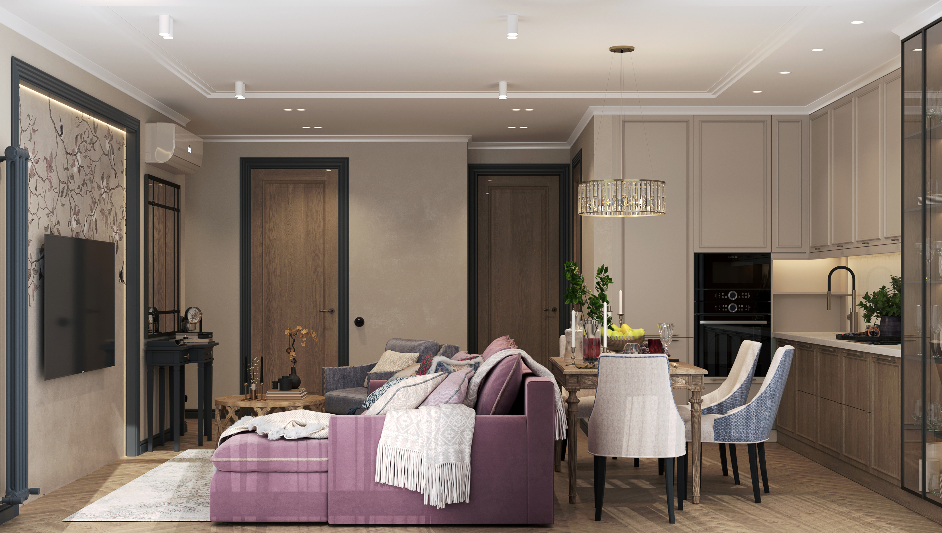 ЖК Соколова 68 «Классическая элегантность: атмосфера уюта в интерьере»