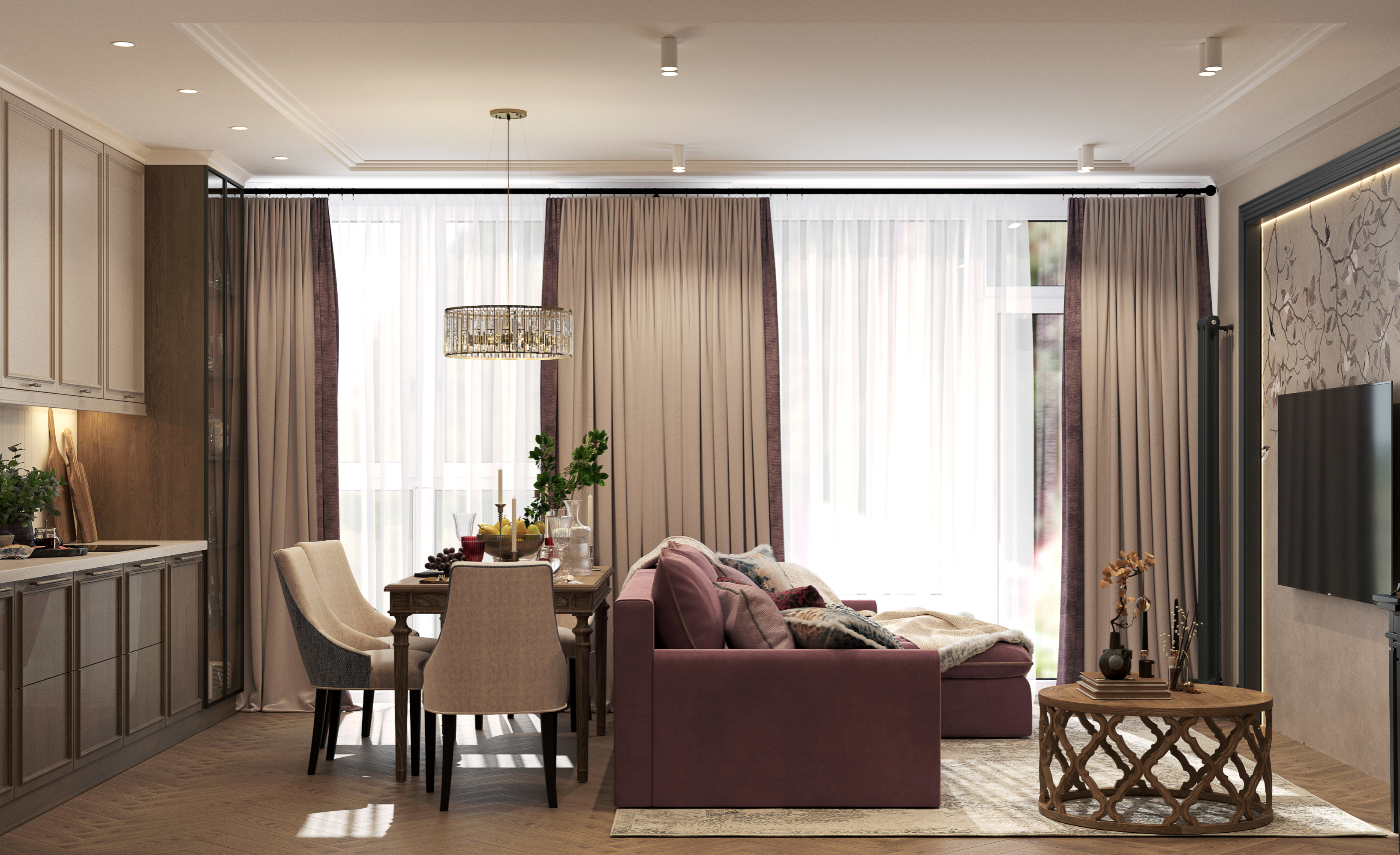 ЖК Соколова 68 «Классическая элегантность: атмосфера уюта в интерьере»