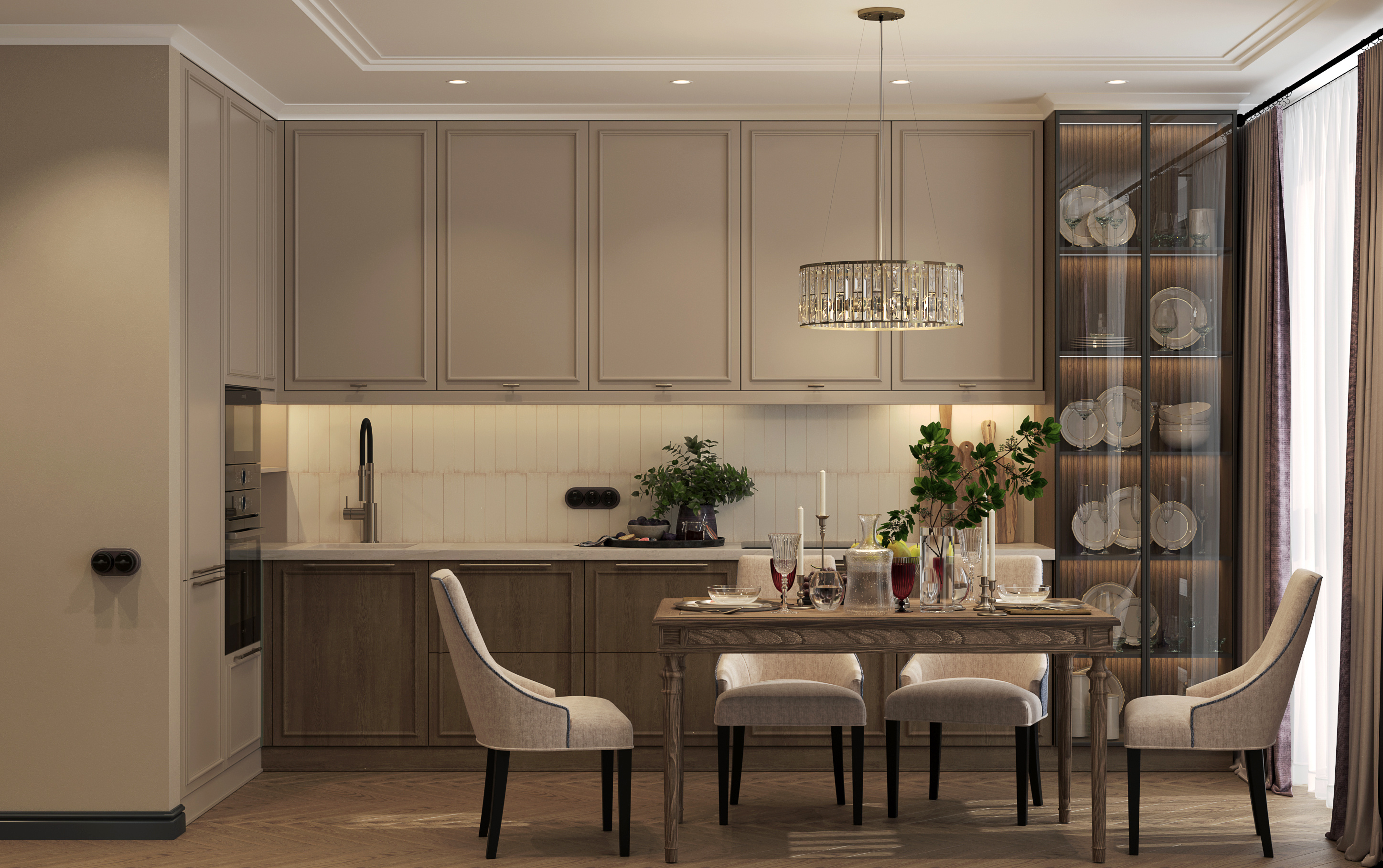 ЖК Соколова 68 «Классическая элегантность: атмосфера уюта в интерьере»