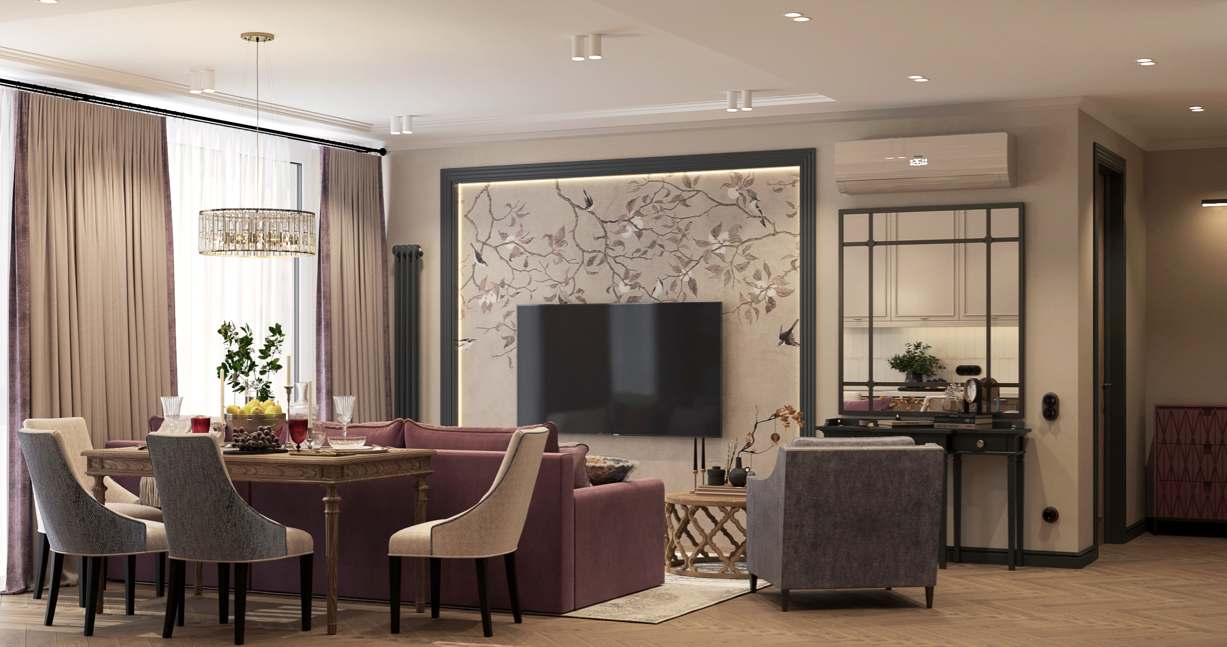 ЖК Соколова 68 «Классическая элегантность: атмосфера уюта в интерьере»