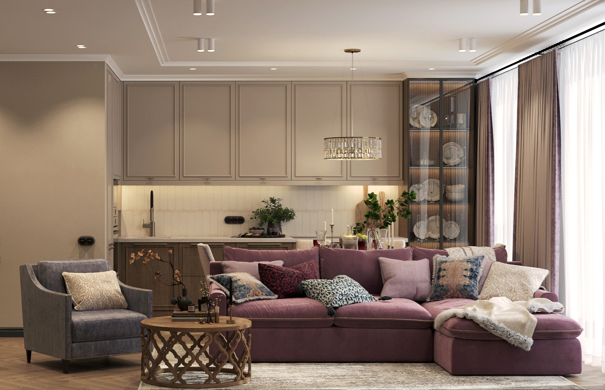 ЖК Соколова 68 «Классическая элегантность: атмосфера уюта в интерьере»