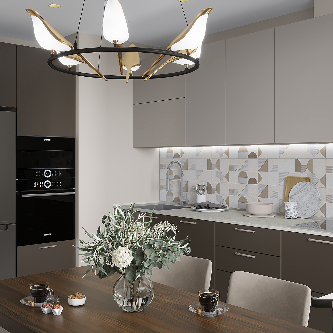 Обложка проекта: Квартира 150 м2 на Северо-Западе Москвы для семьи с тремя детьми