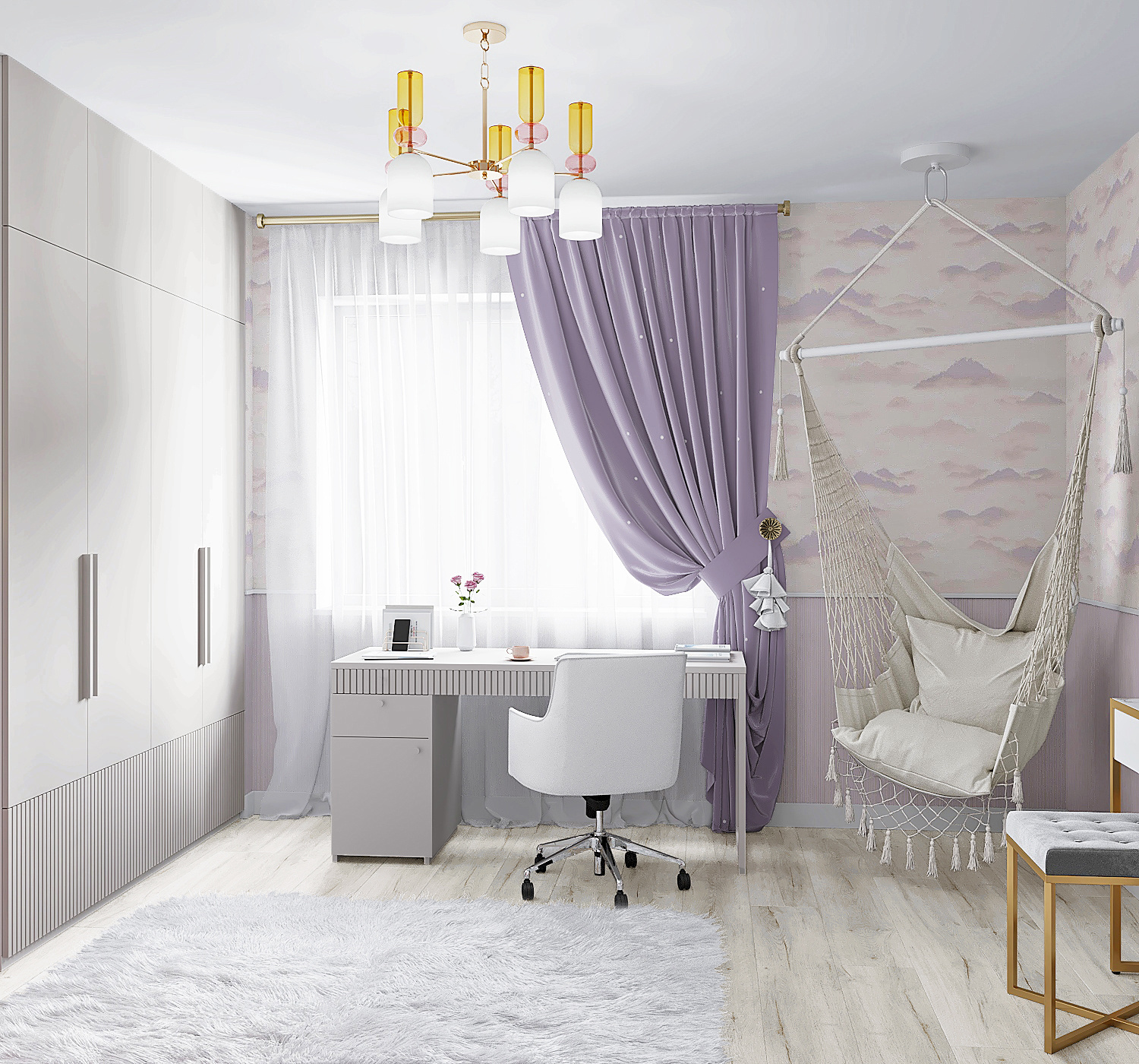 Квартира 150 м2 на Северо-Западе Москвы для семьи с тремя детьми