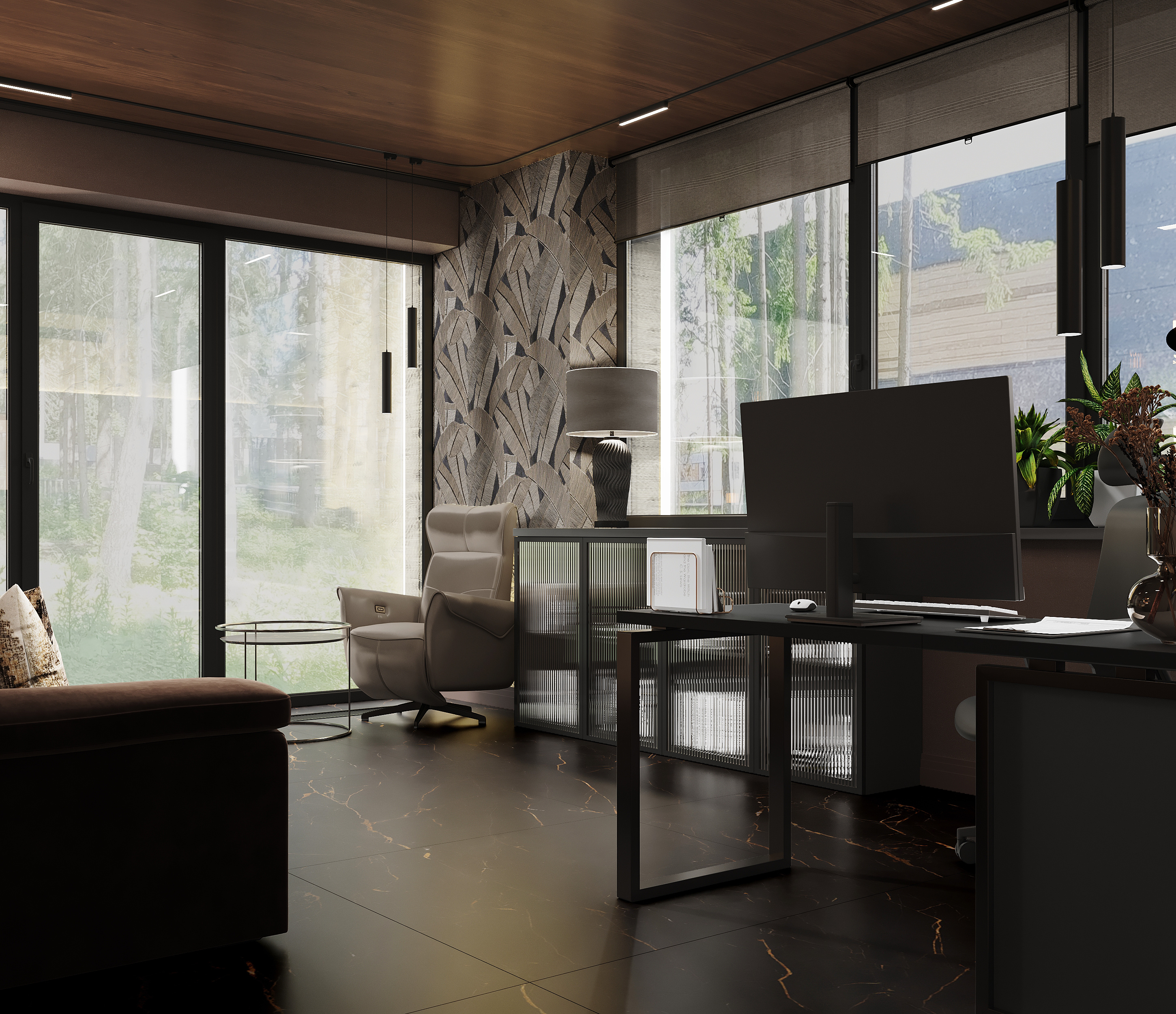 Дом 500м2, Новогорск - 1 этаж. В процессе реализации