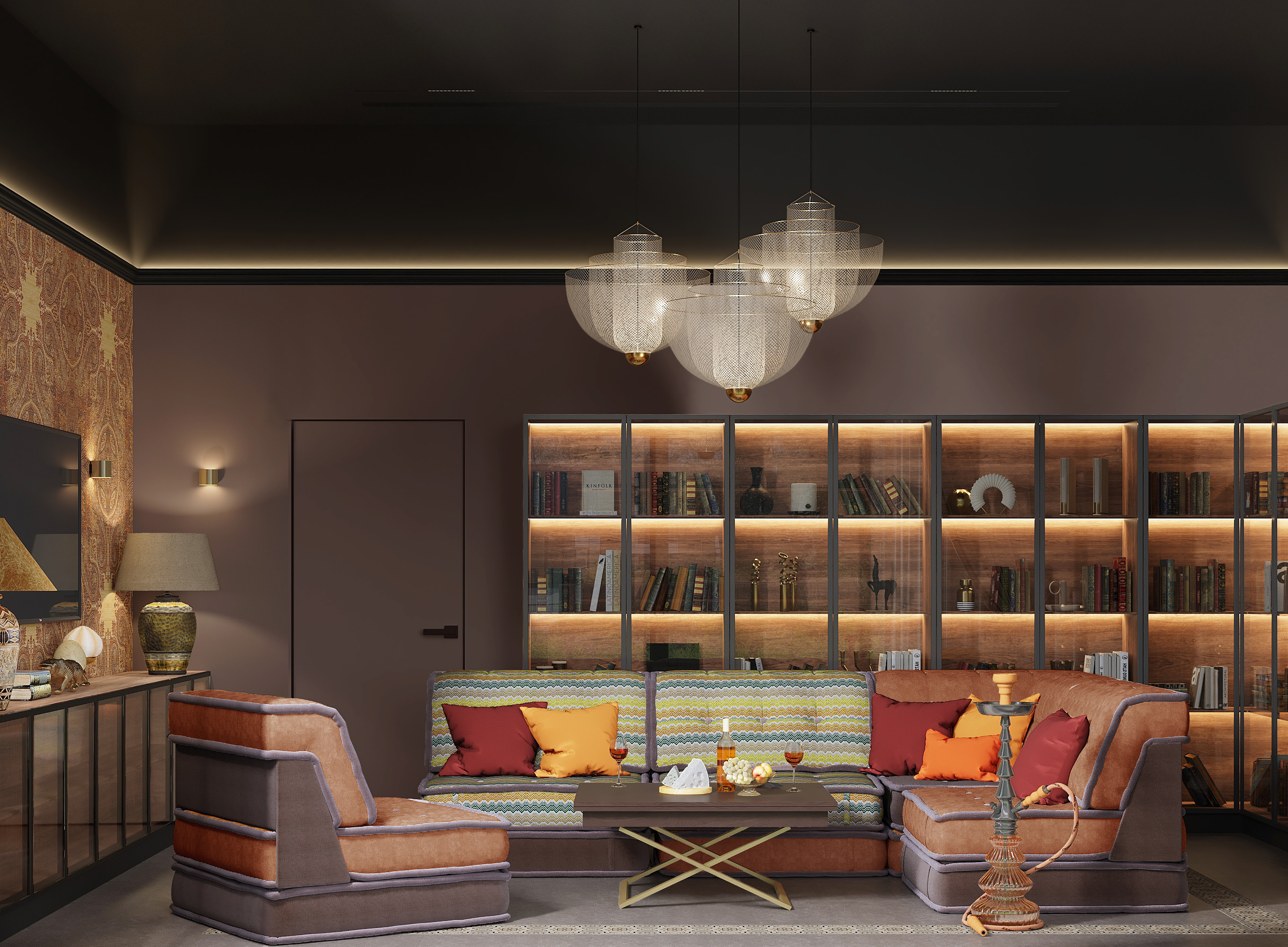 Дом 500м2, Новогорск - 1 этаж. В процессе реализации