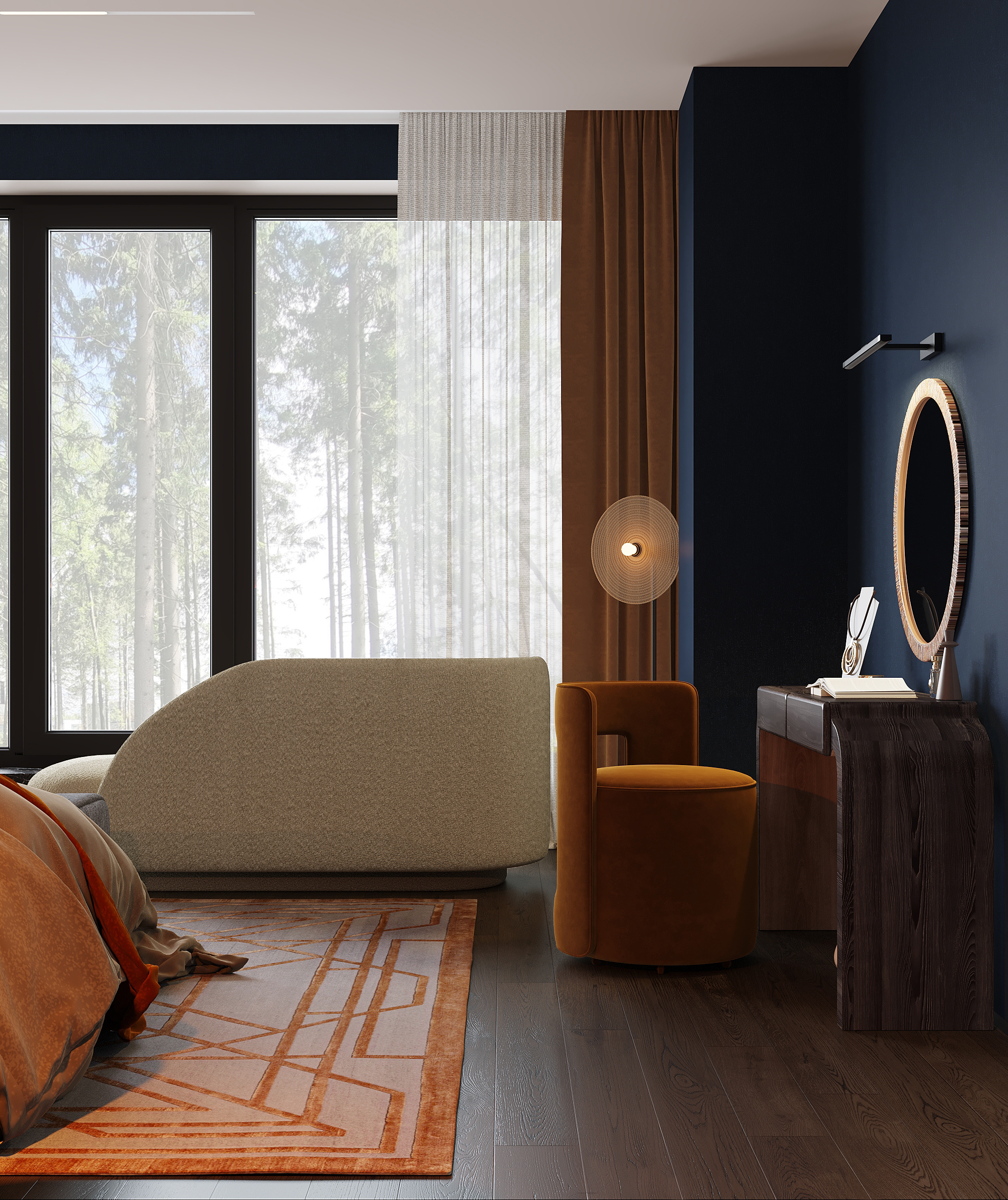 Дом 500м2, Новогорск - 2 этаж. В процессе реализации