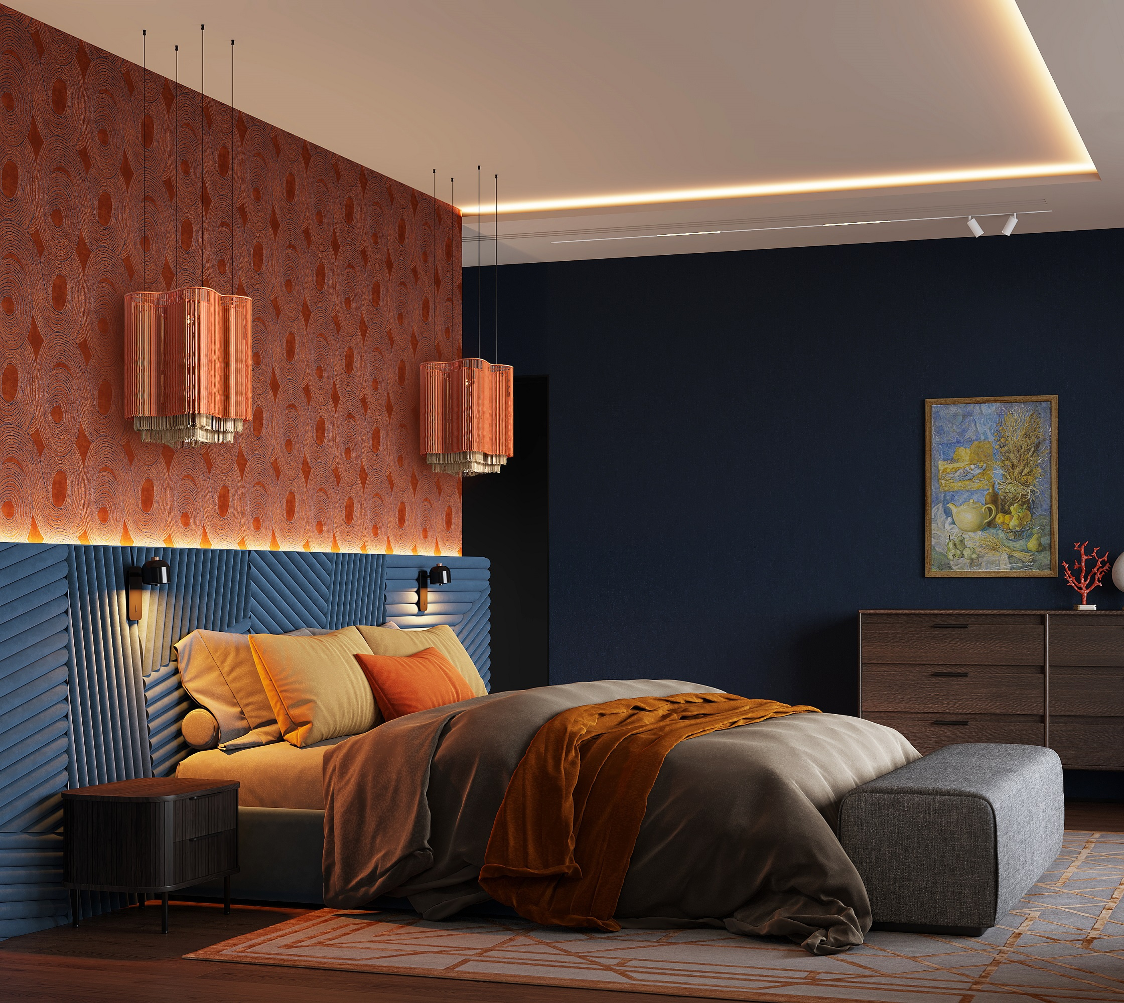 Дом 500м2, Новогорск - 2 этаж. В процессе реализации