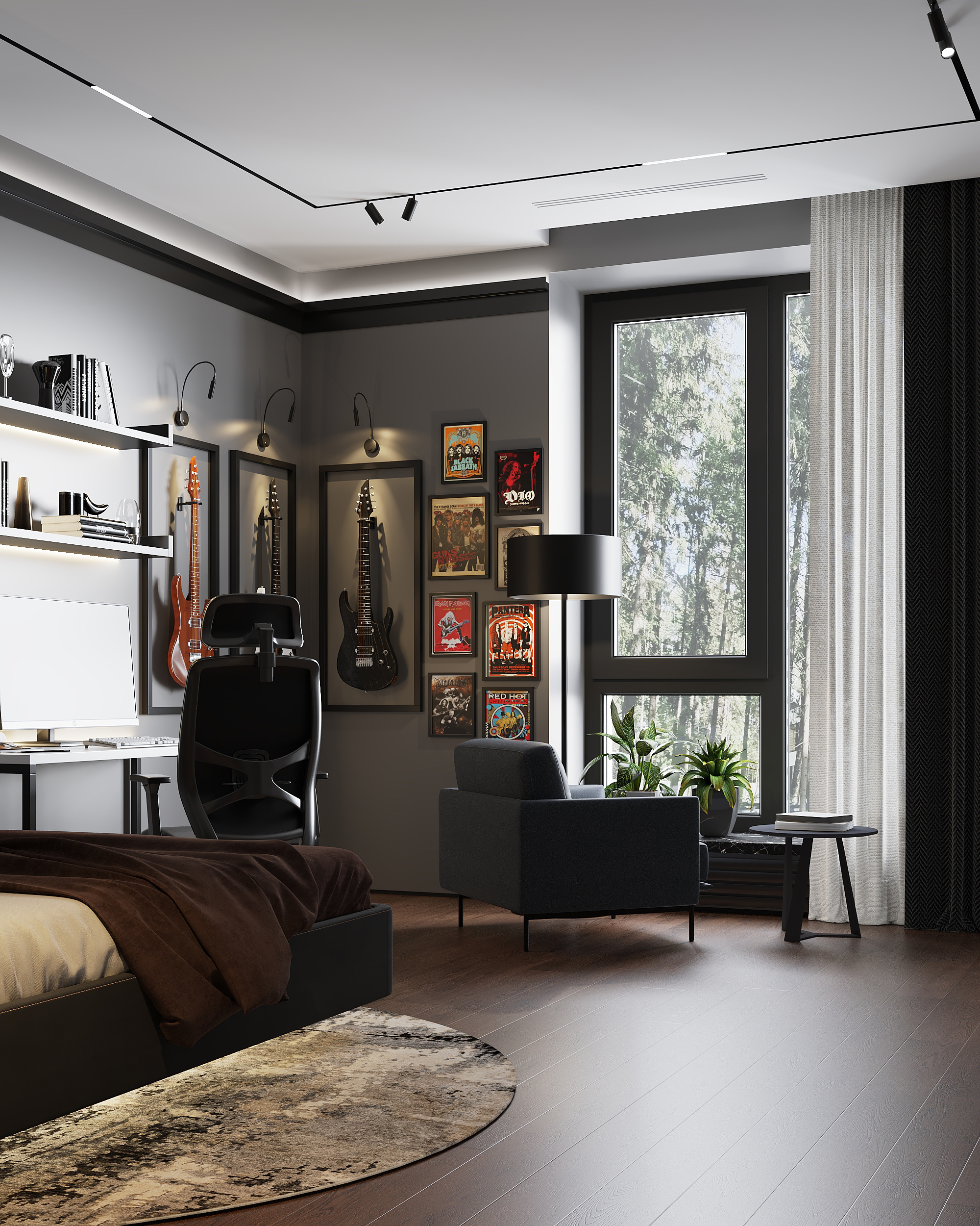 Дом 500м2, Новогорск - 2 этаж. В процессе реализации