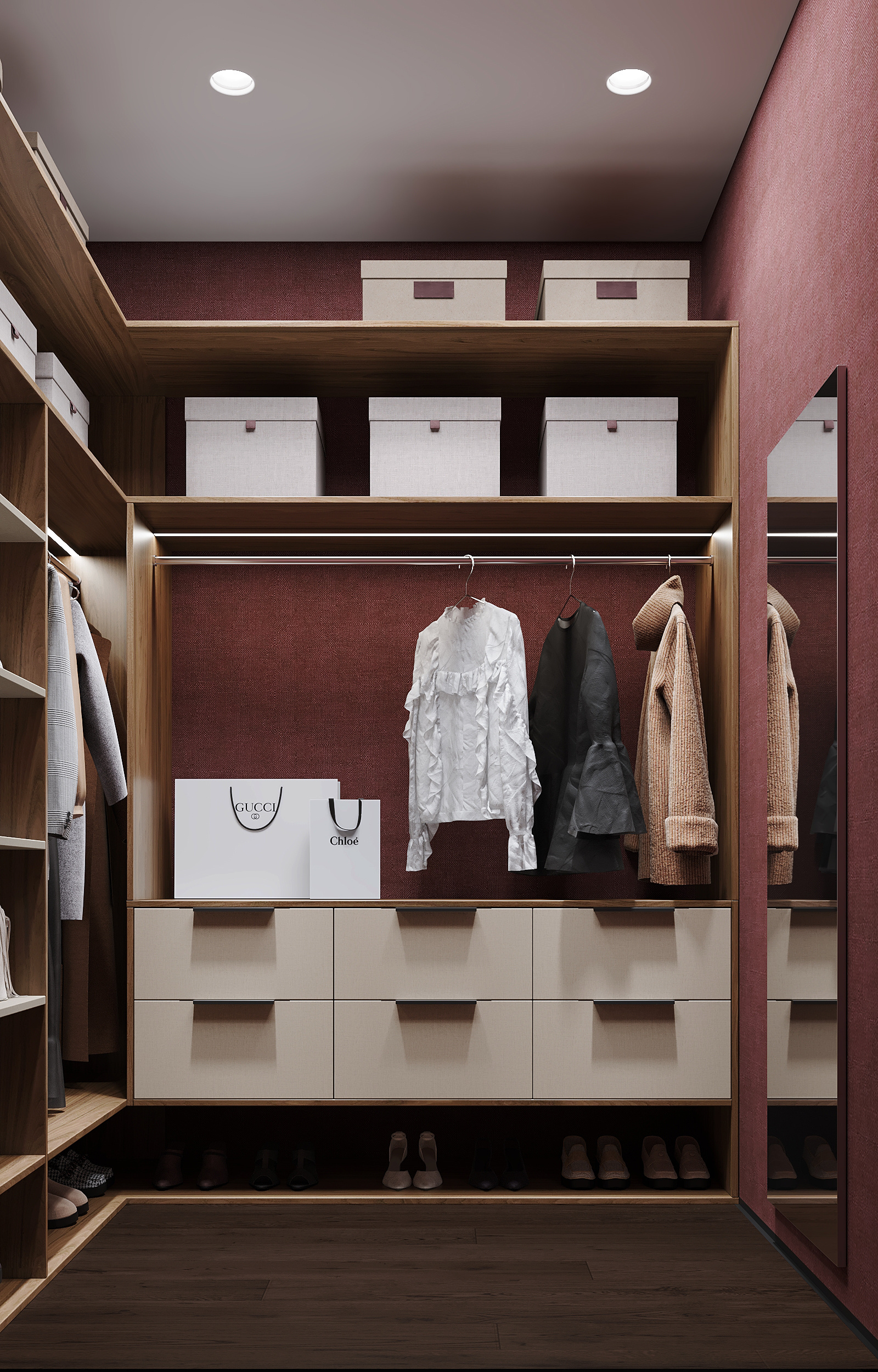 Дом 500м2, Новогорск - 2 этаж. В процессе реализации