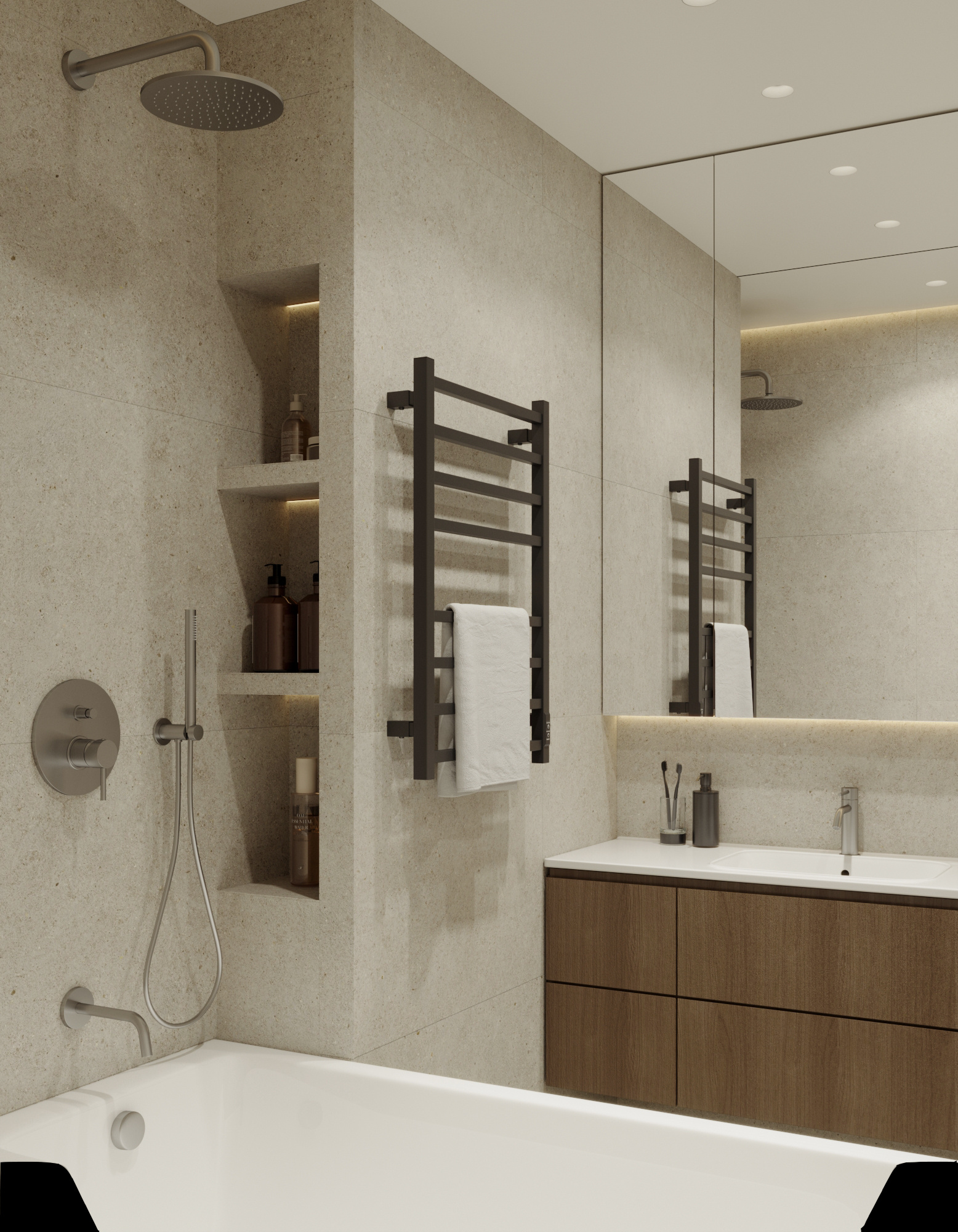 Студия для молодой девушки