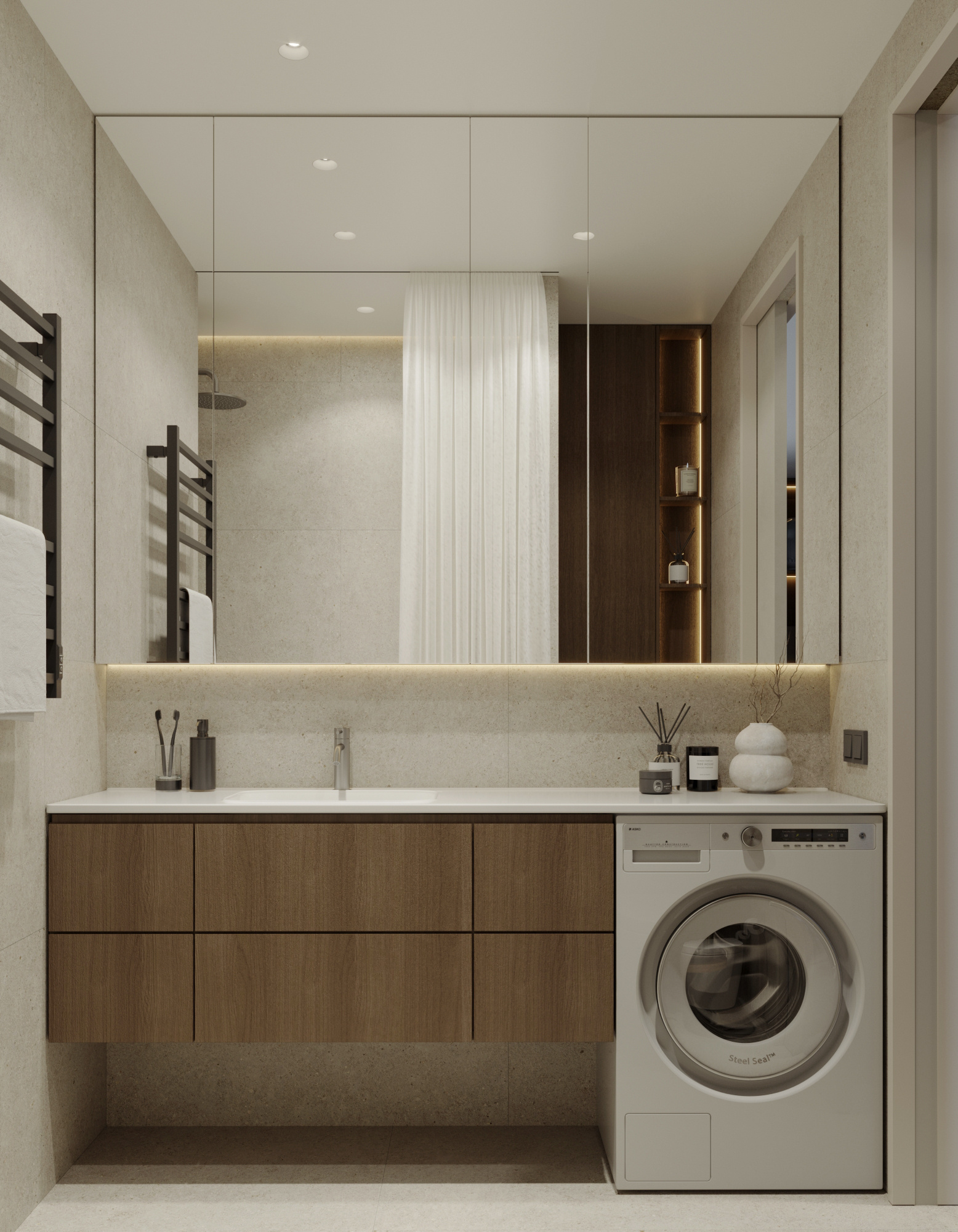 Студия для молодой девушки