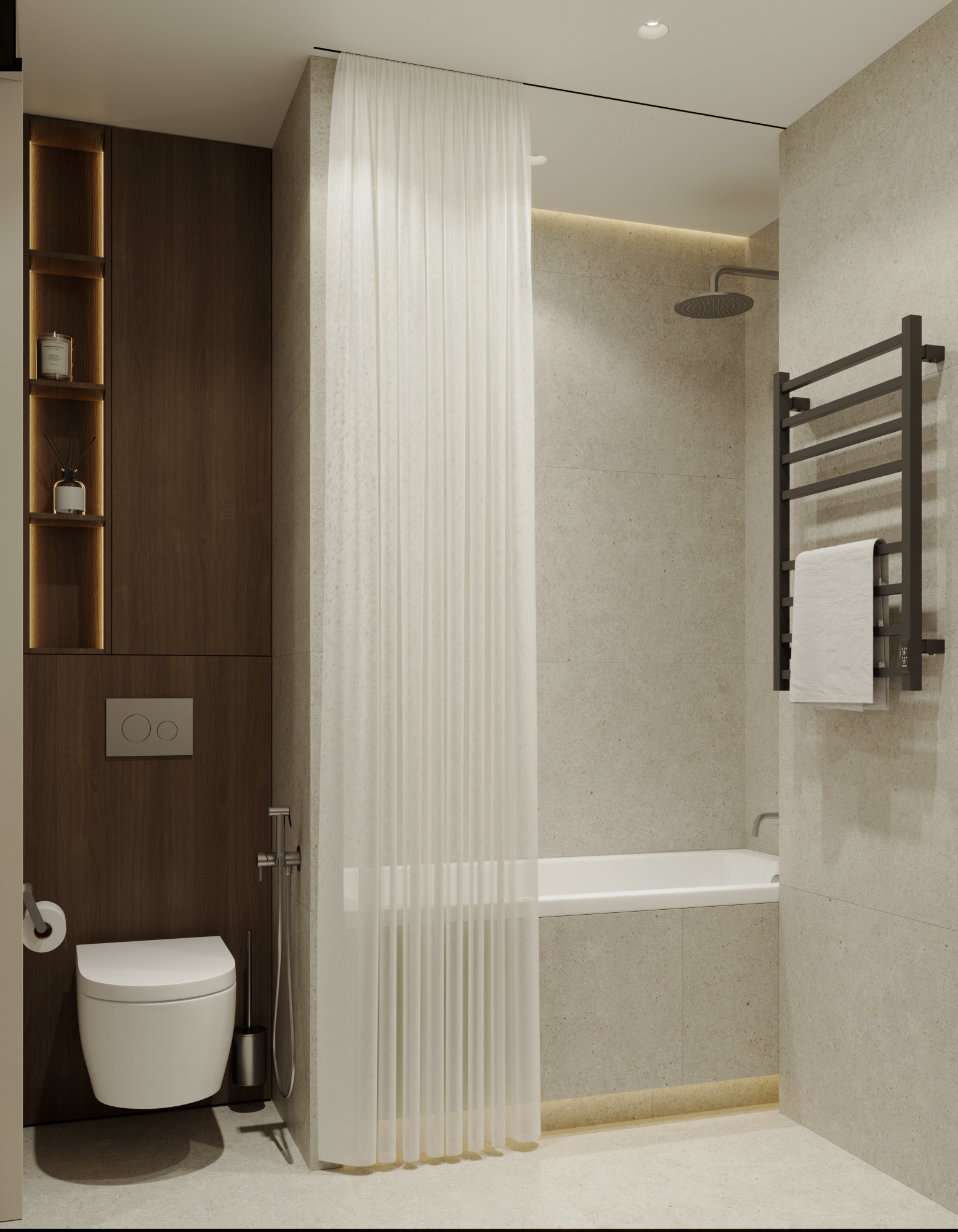 Студия для молодой девушки