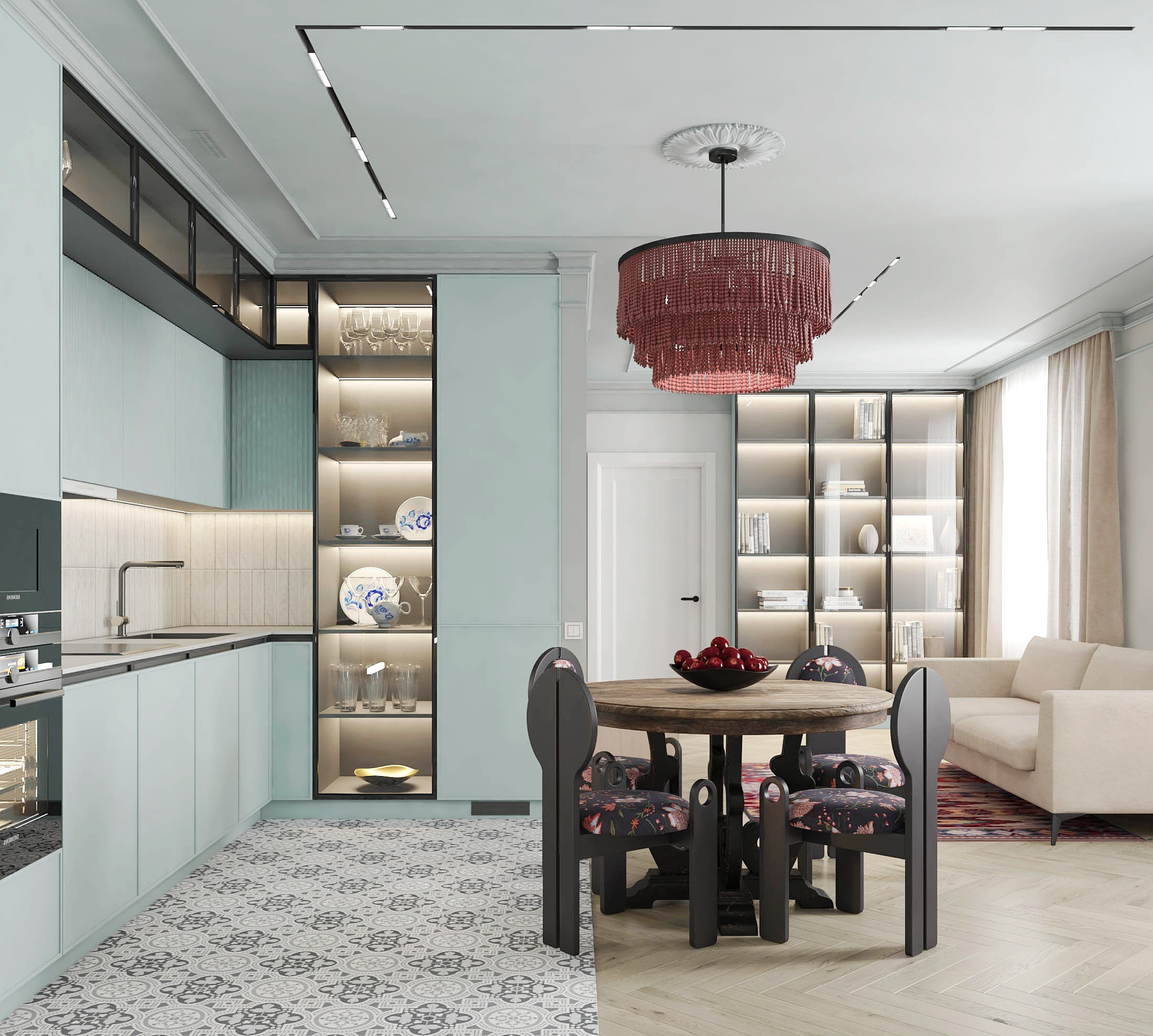 Двухкомнатная квартира на побережье Балтики.