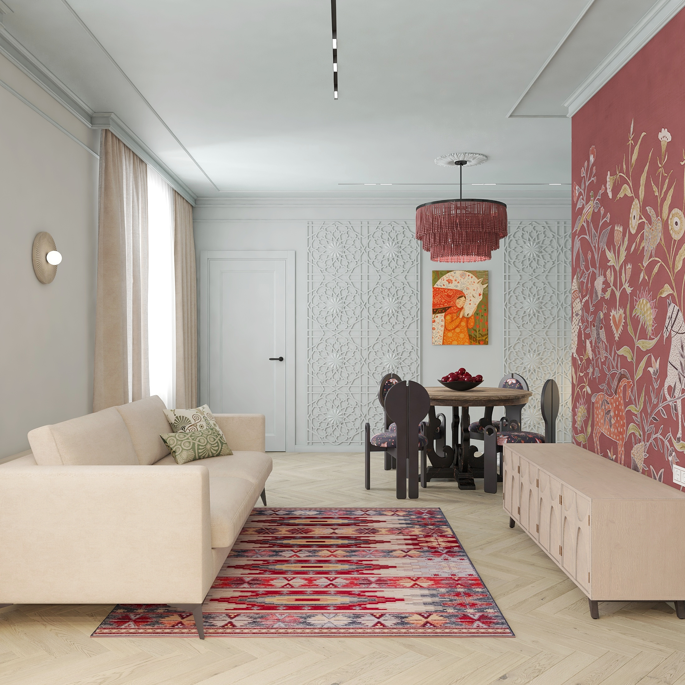 Двухкомнатная квартира на побережье Балтики.