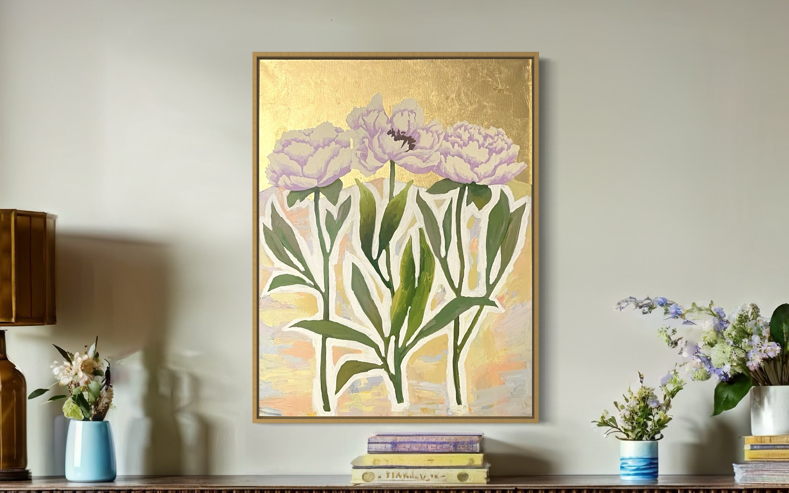 Картины «Пионы», авторская