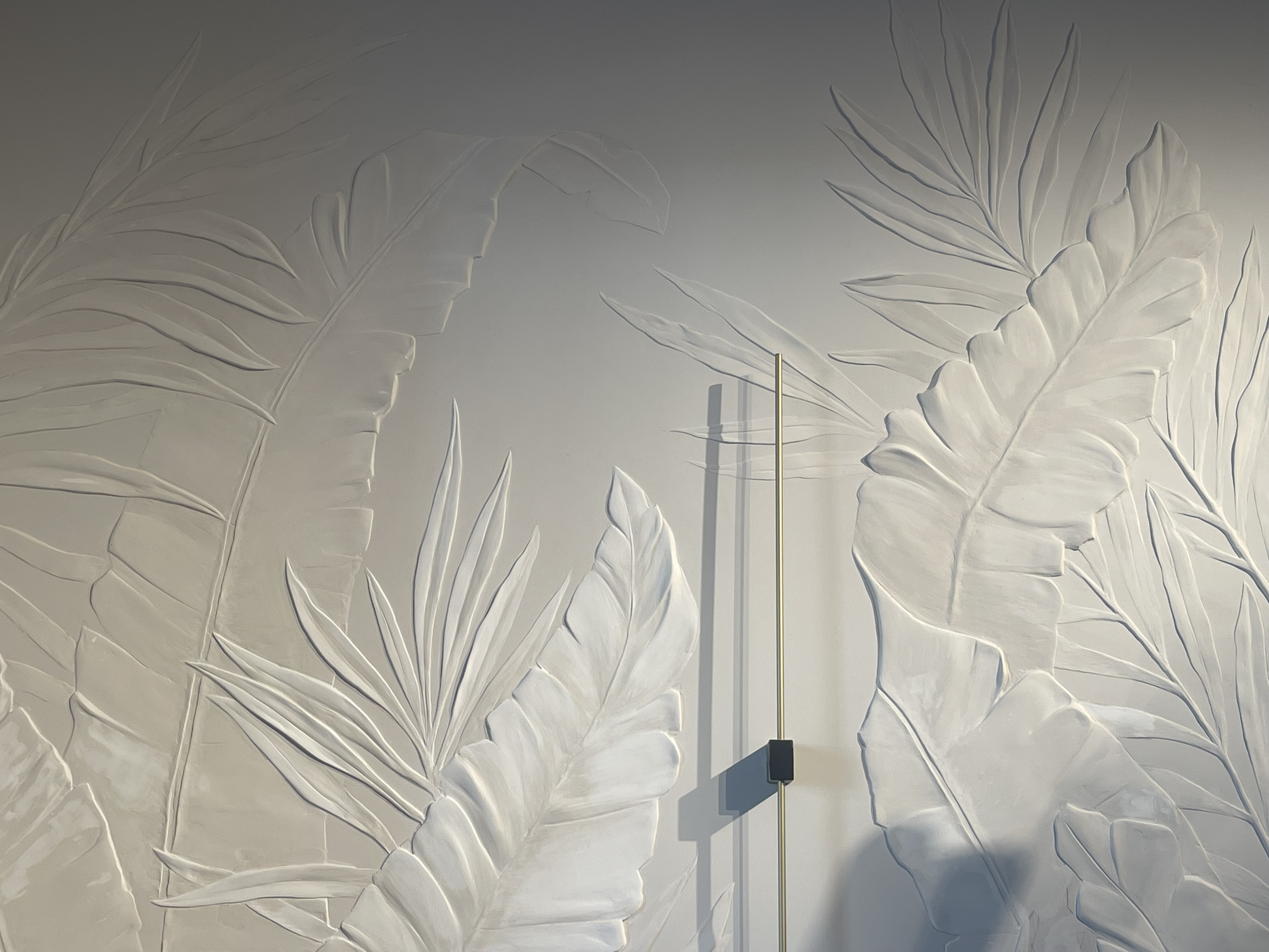 Барельеф «Тропические листья»