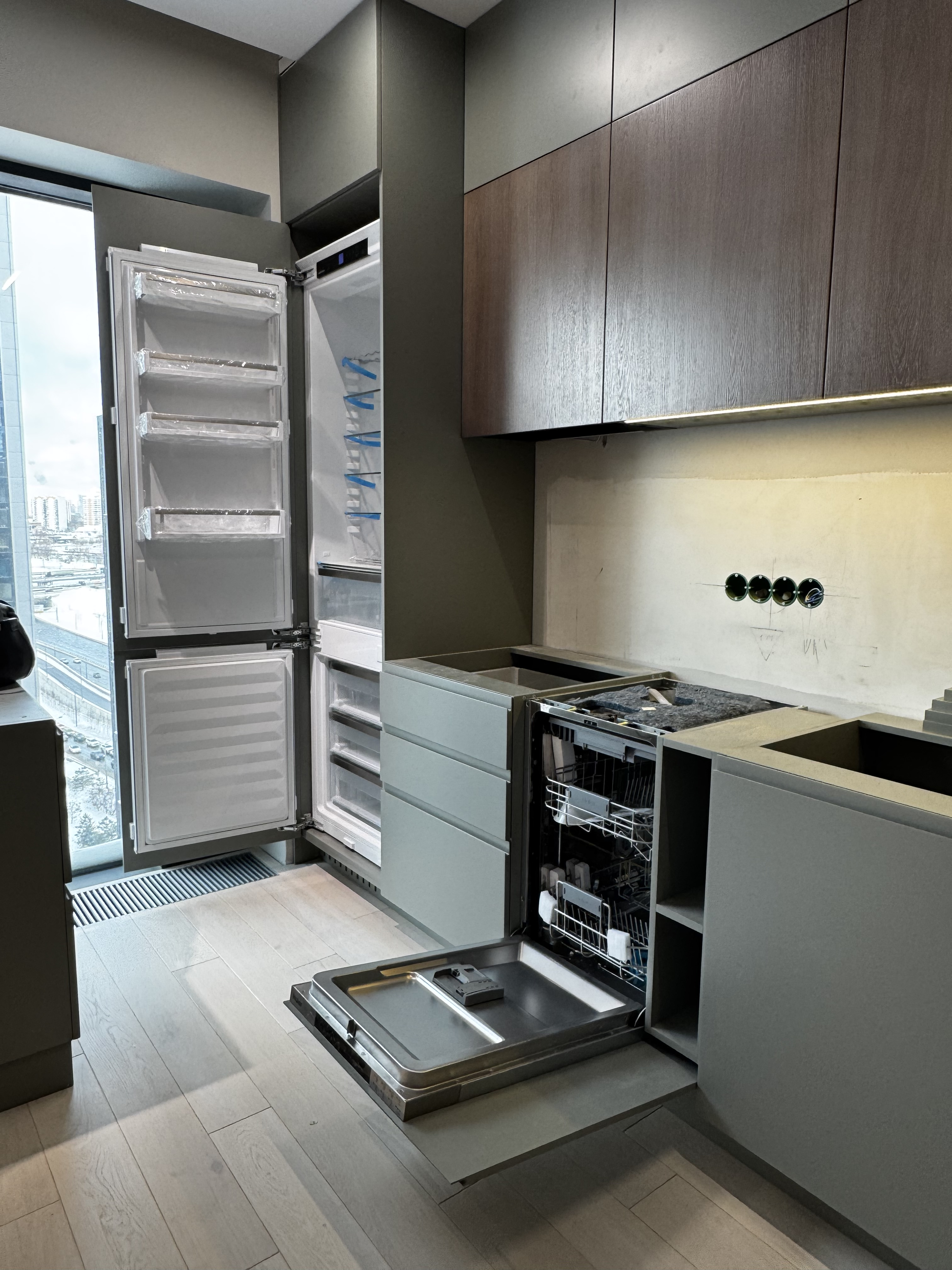 Кухня в ЖК City Bay