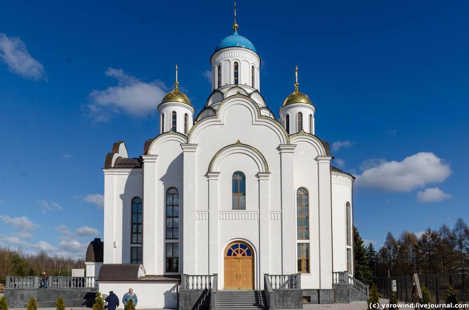 Дверь в храм. Горки Ленинские.
