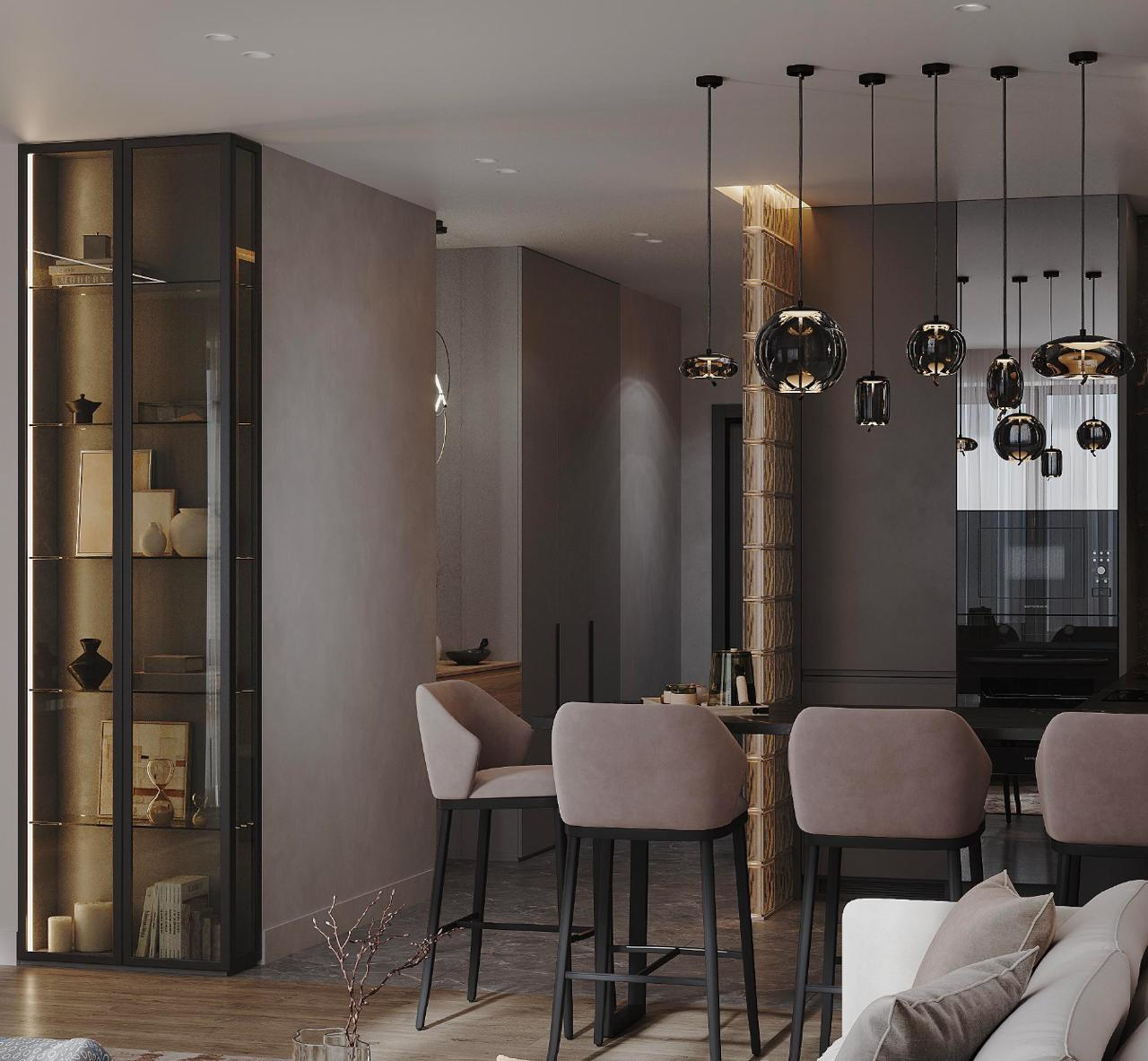 Кухня в квартире ЖК Вэри