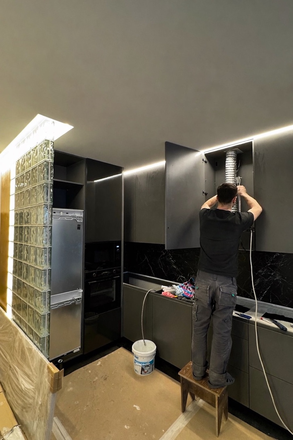 Кухня в квартире ЖК Вэри