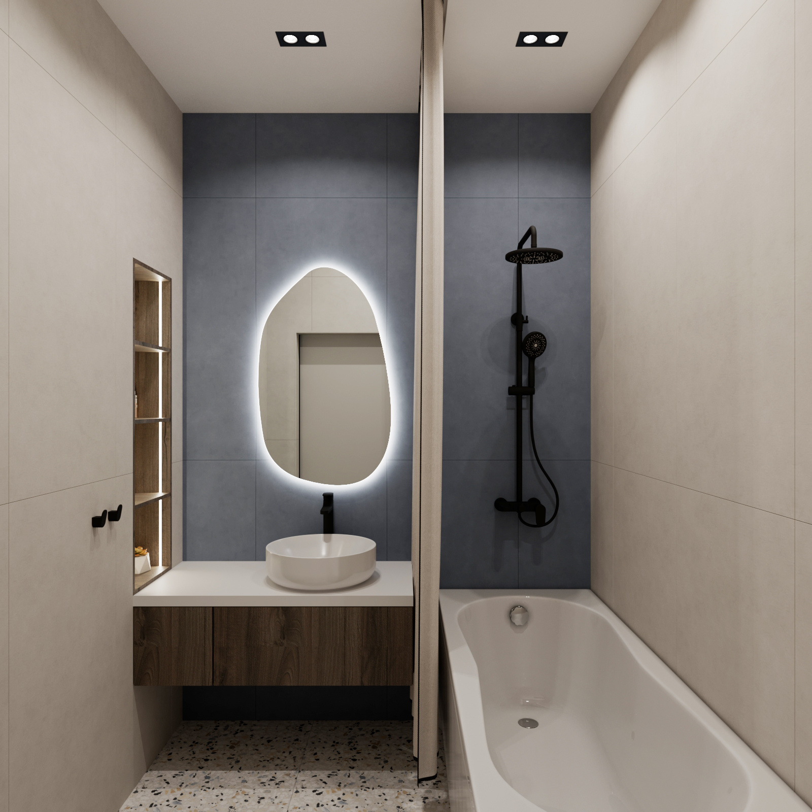 Квартира в стиле лофт