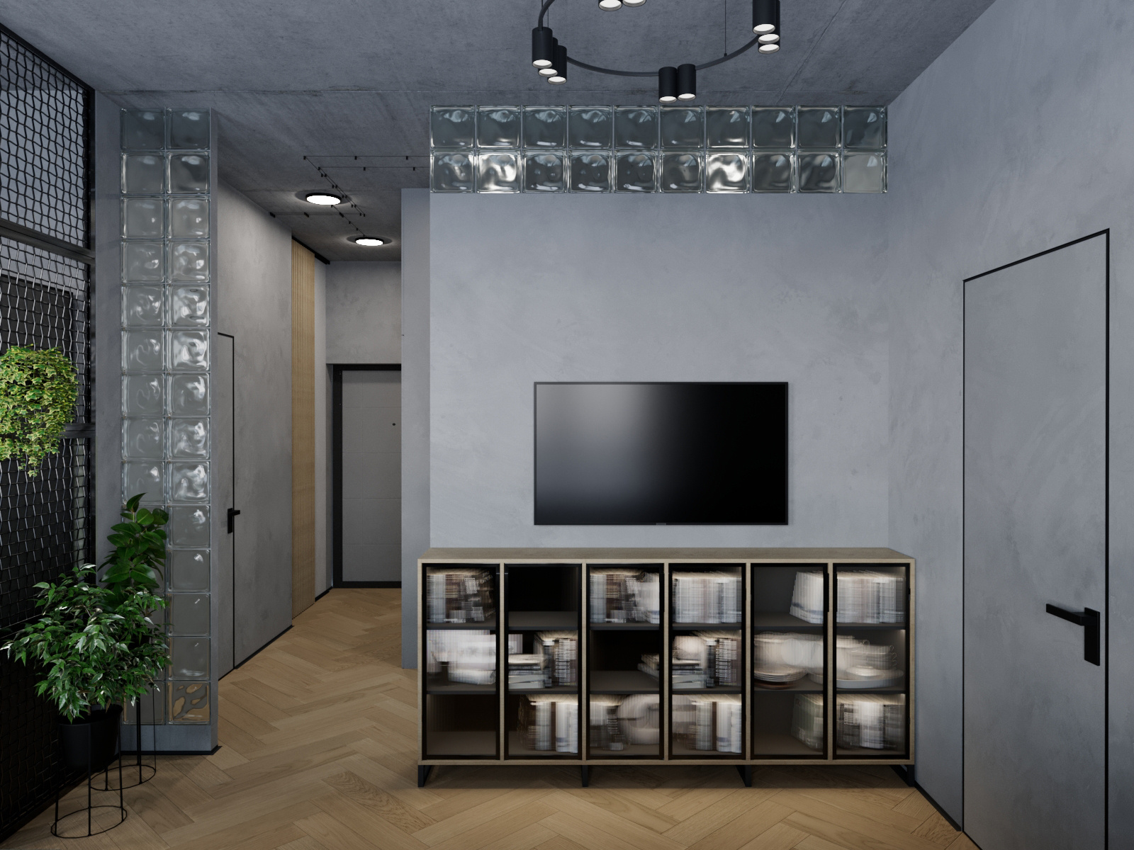 Квартира в стиле лофт