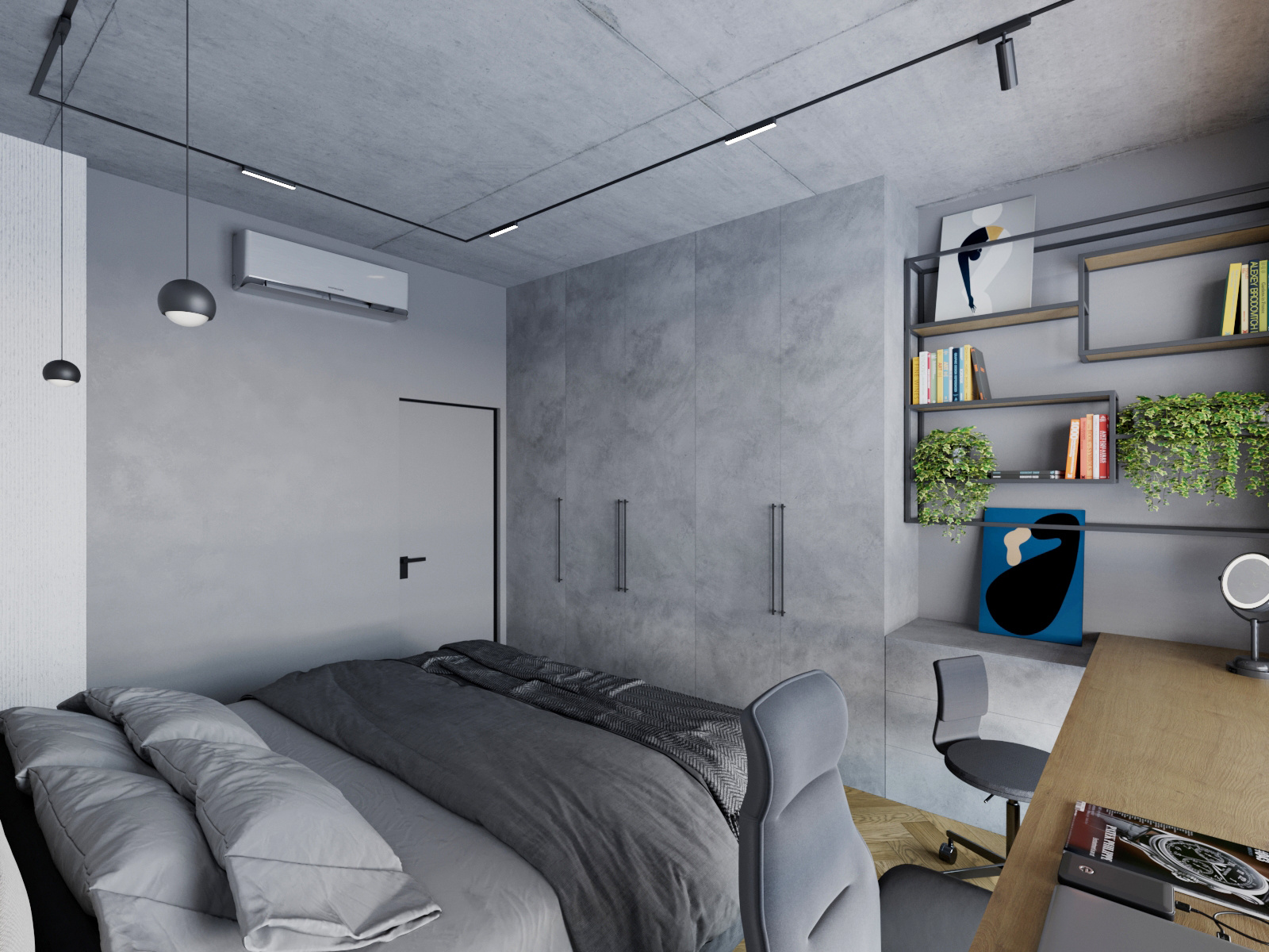 Квартира в стиле лофт