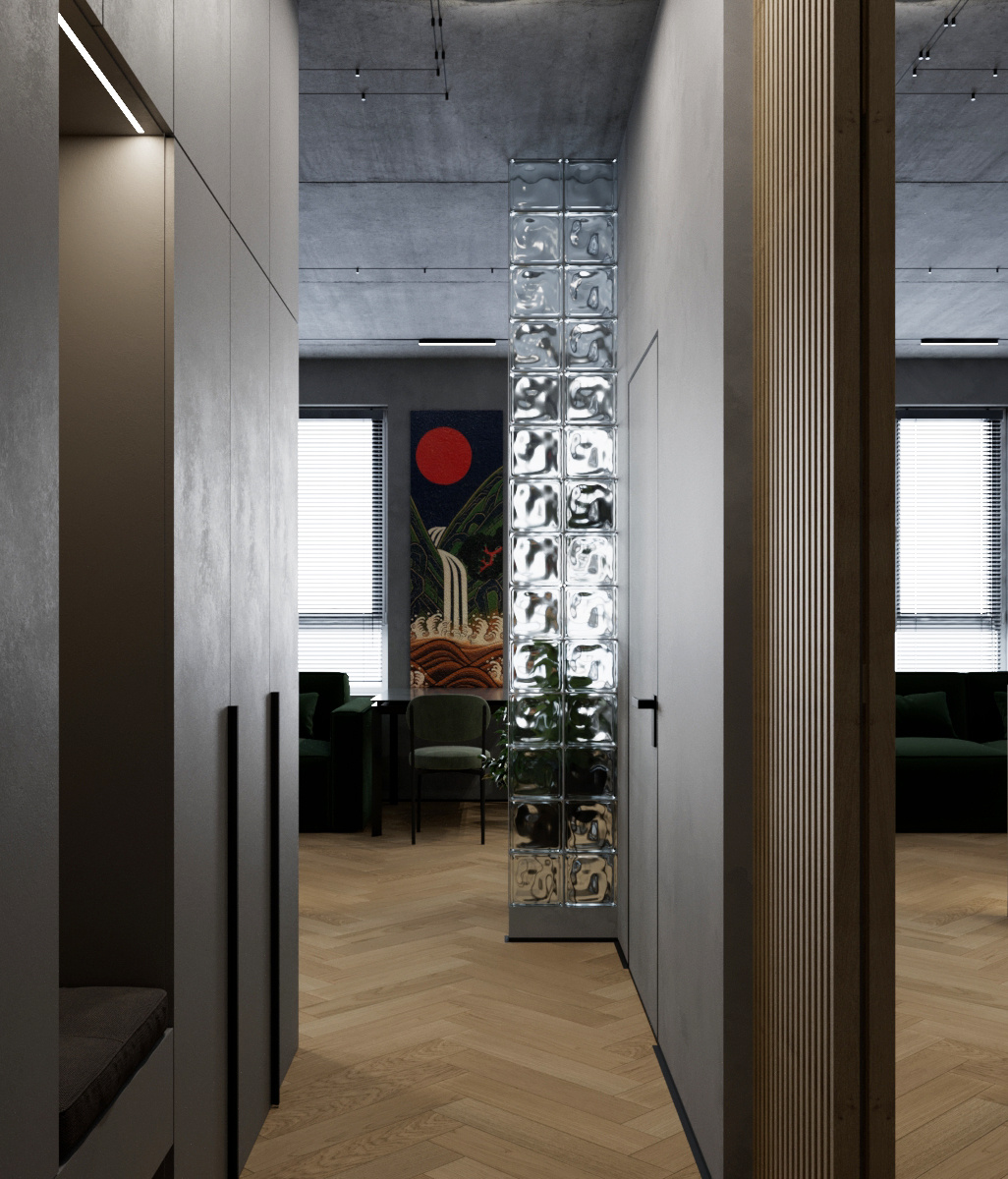 Квартира в стиле лофт