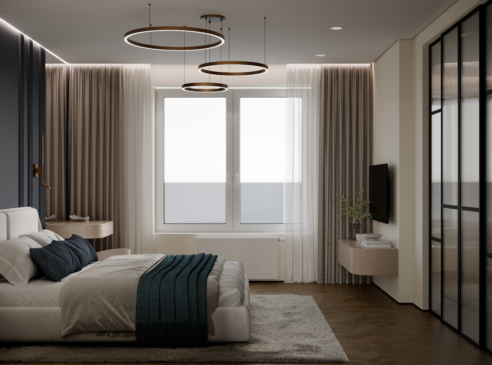 Квартира в современном стиле  на Черноморском бульваре