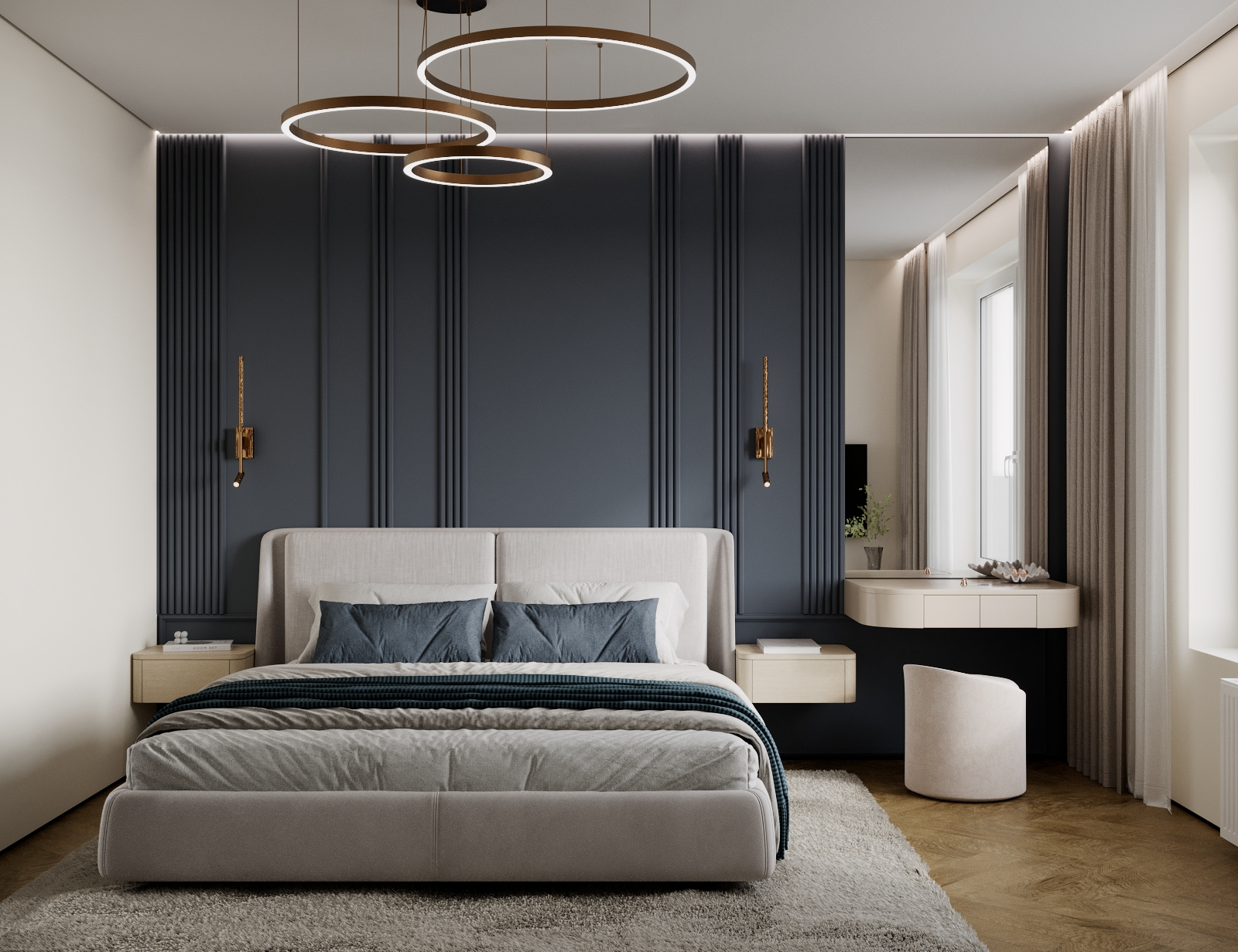 Обложка проекта: Квартира в современном стиле  на Черноморском бульваре