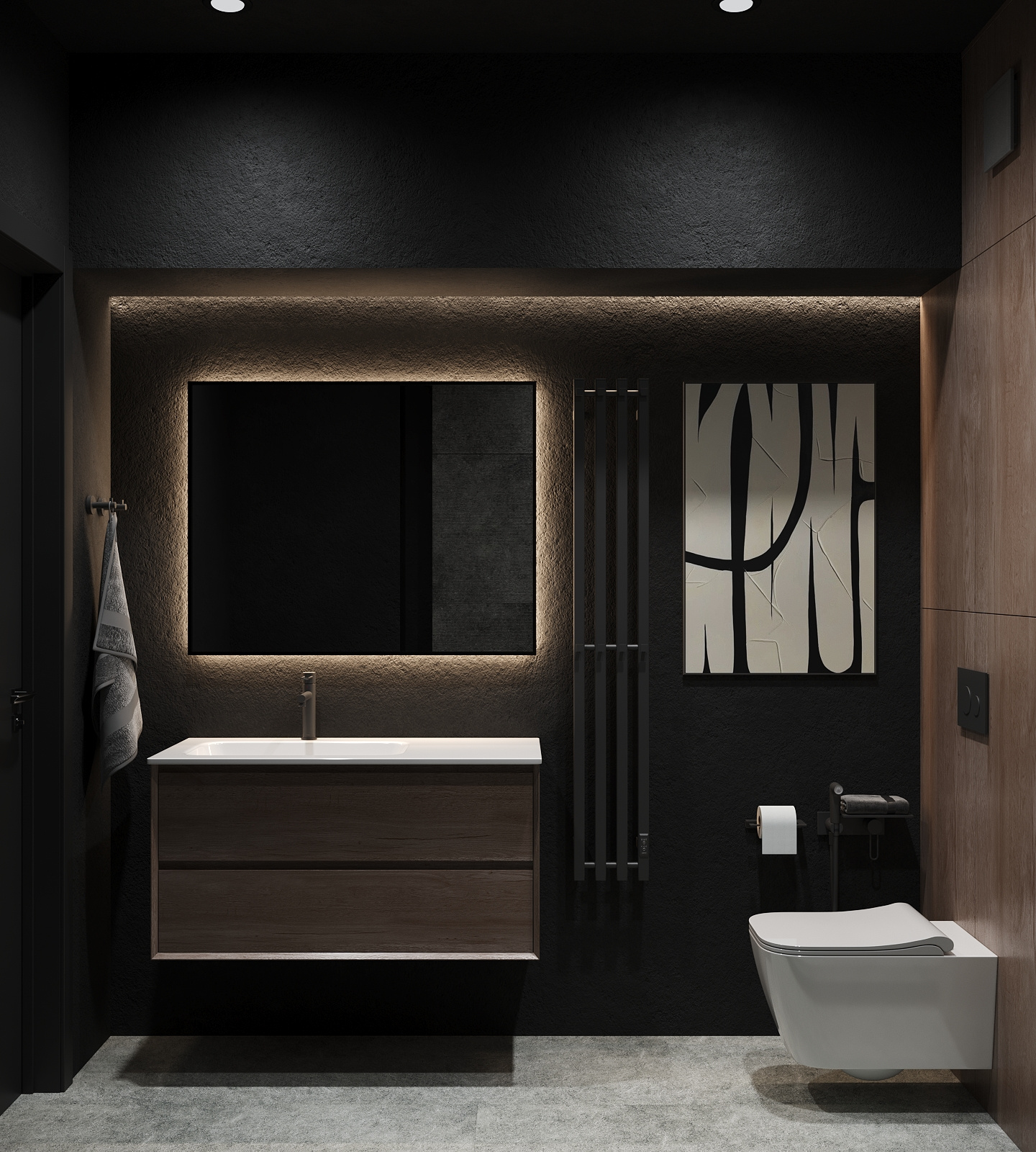 Обложка проекта: Камерная ванная комната для талантливого фотографа