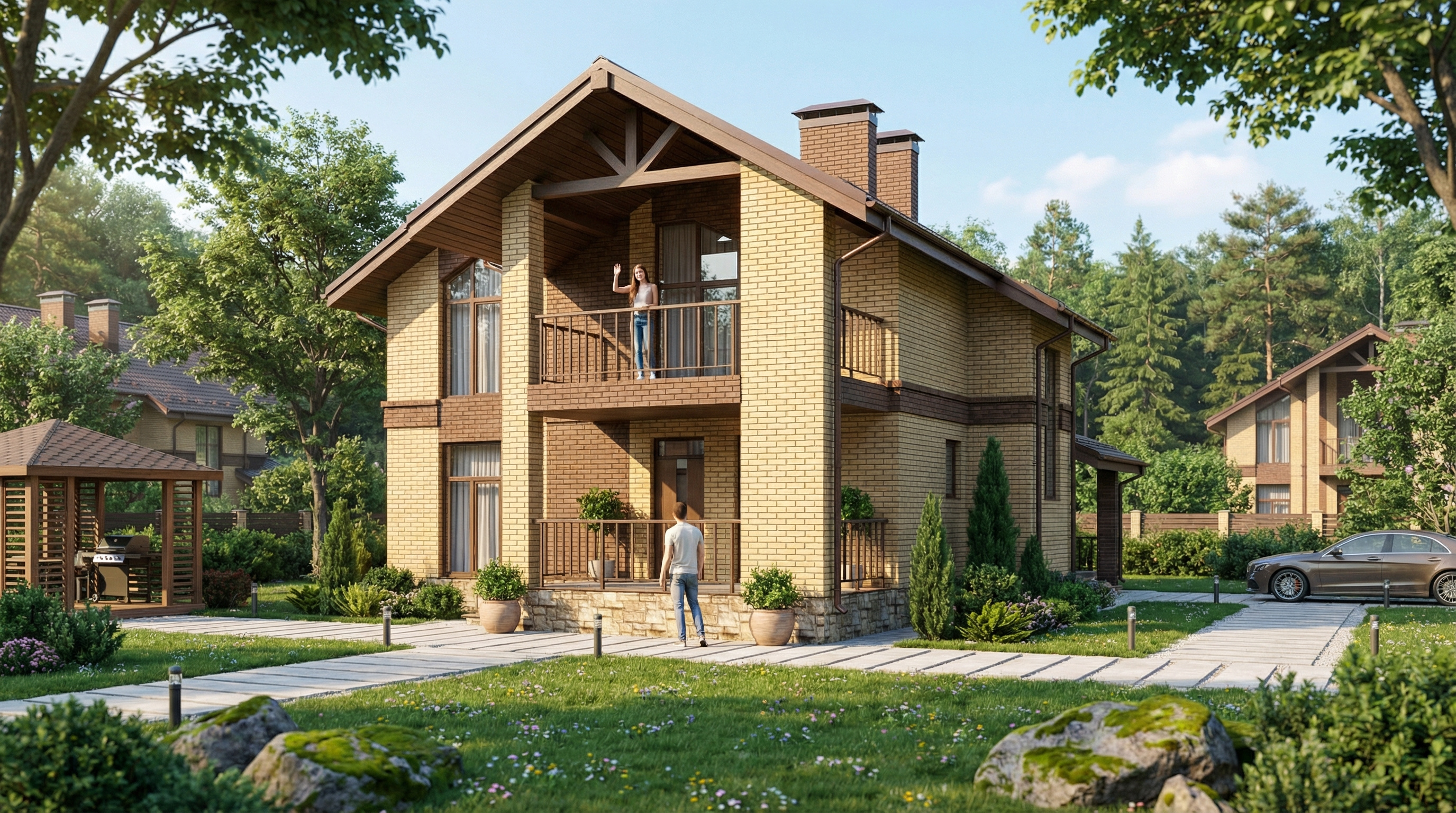 Обложка проекта: Жилой дом в Тригуляе