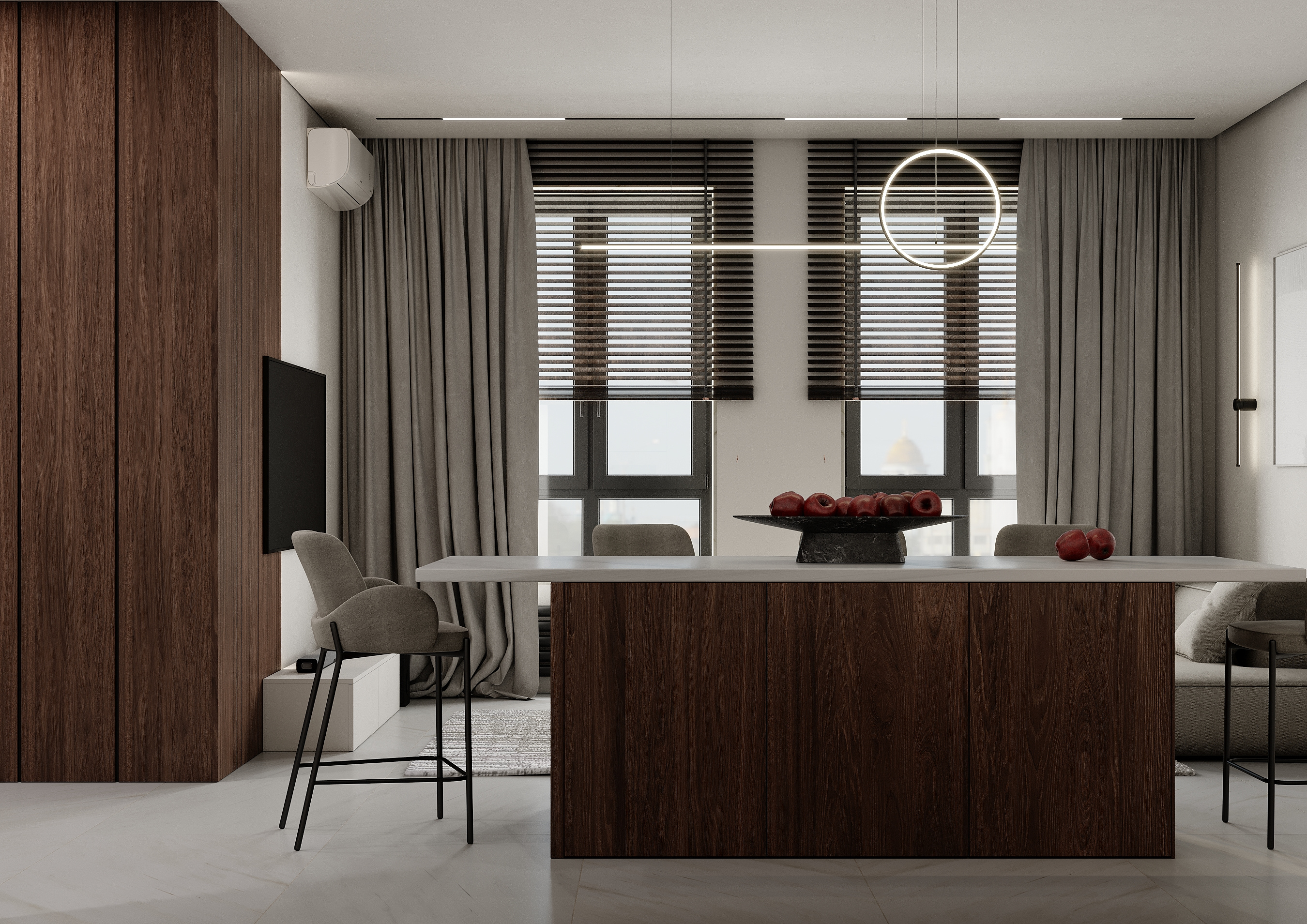 Квартира жк «Атлас Ривер», г.Екатеринбург