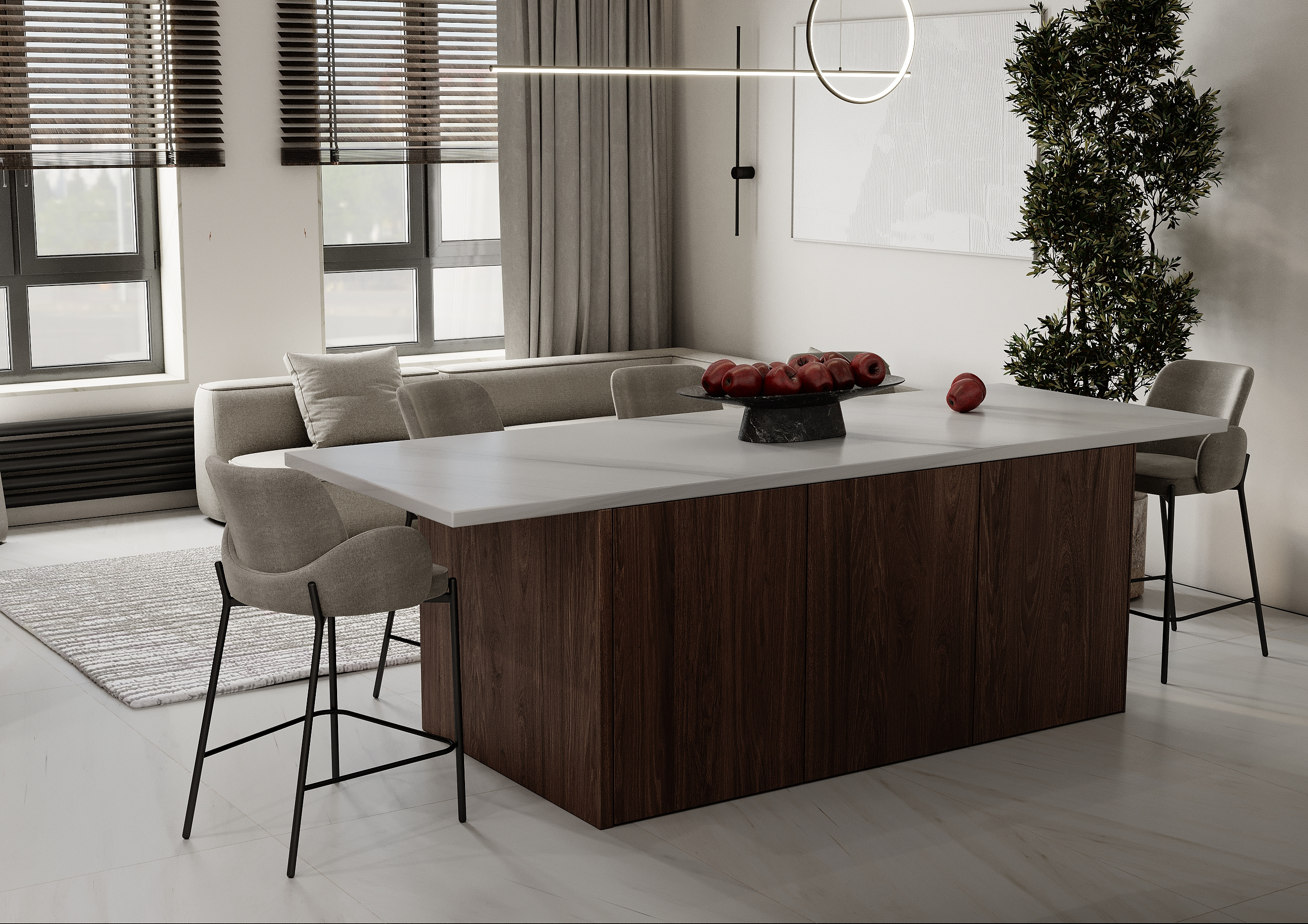 Квартира жк «Атлас Ривер», г.Екатеринбург